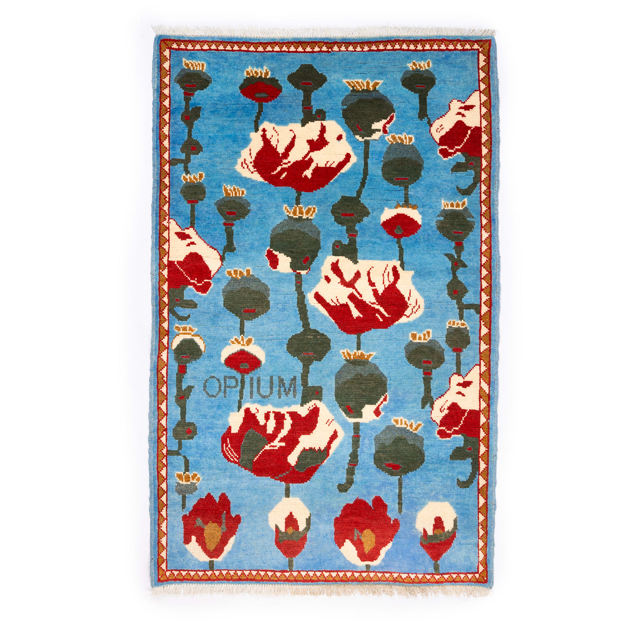 Afghan Arsenal Pattern War Rug - Image 19