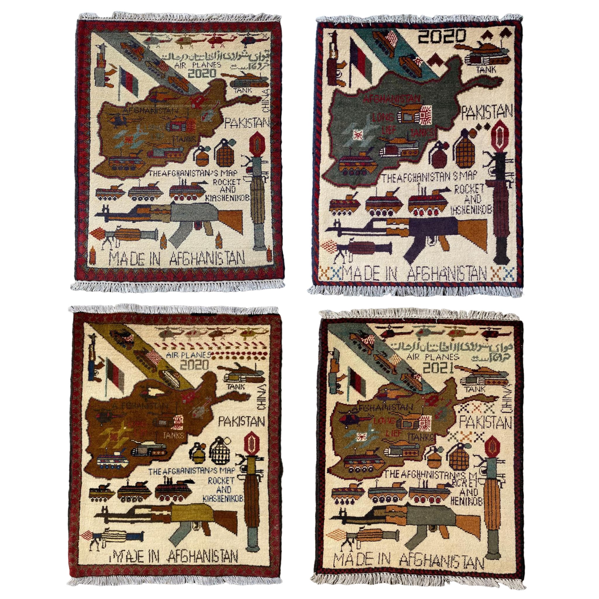 Afghan Campaign Pattern War Rug - Image 2