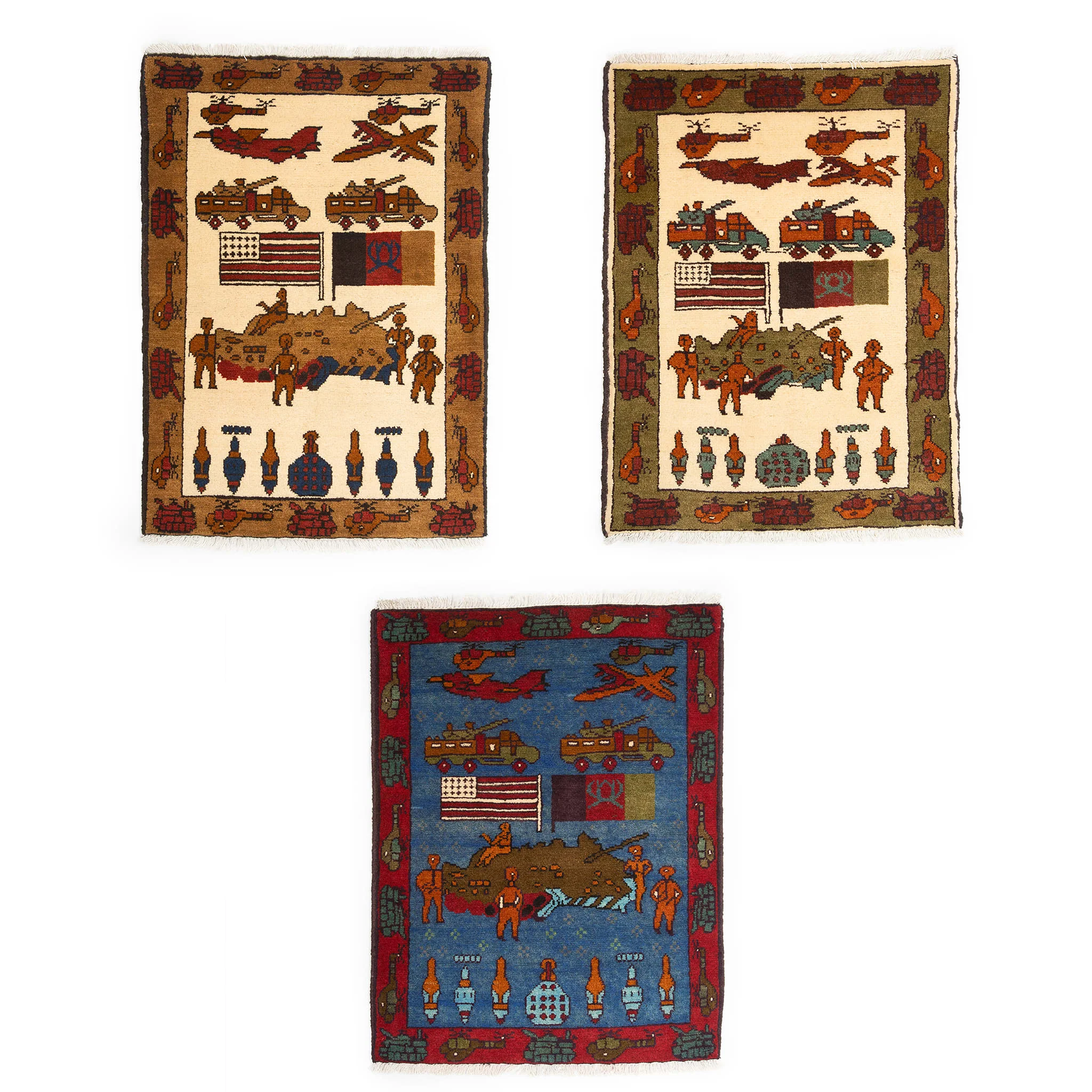 Afghan Campaign Pattern War Rug - Image 5