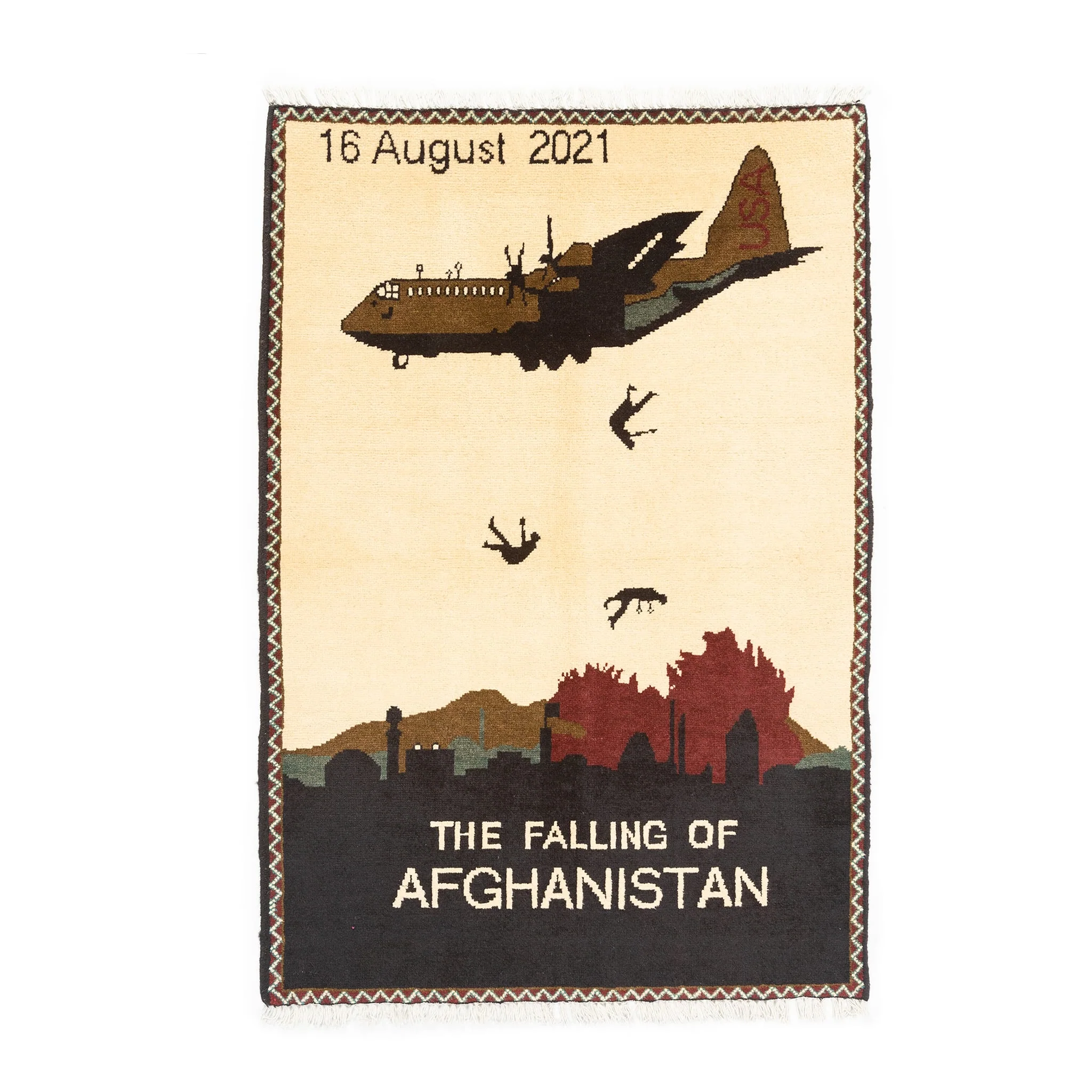 Afghan War Rug 1 Meter Patterns - Image 2