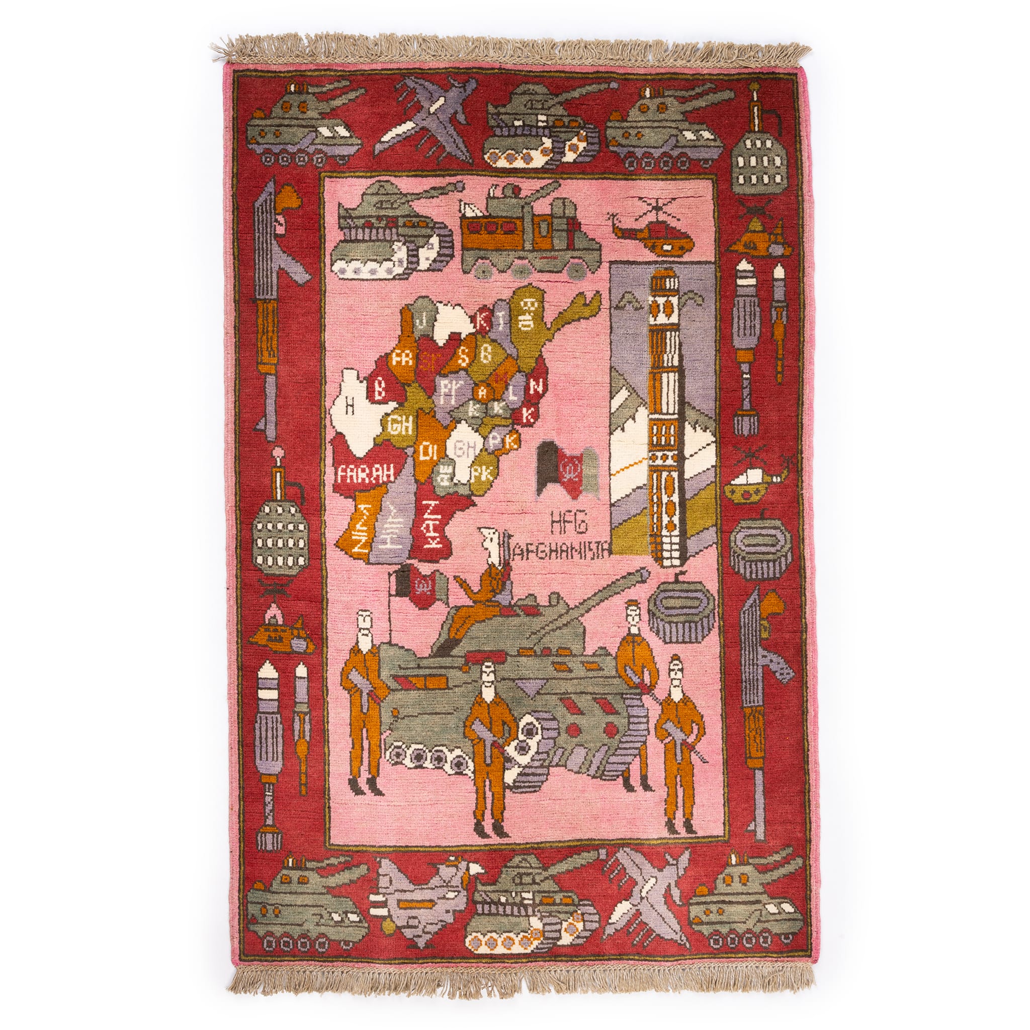 Afghan War Rug 1 Meter Patterns - Image 9