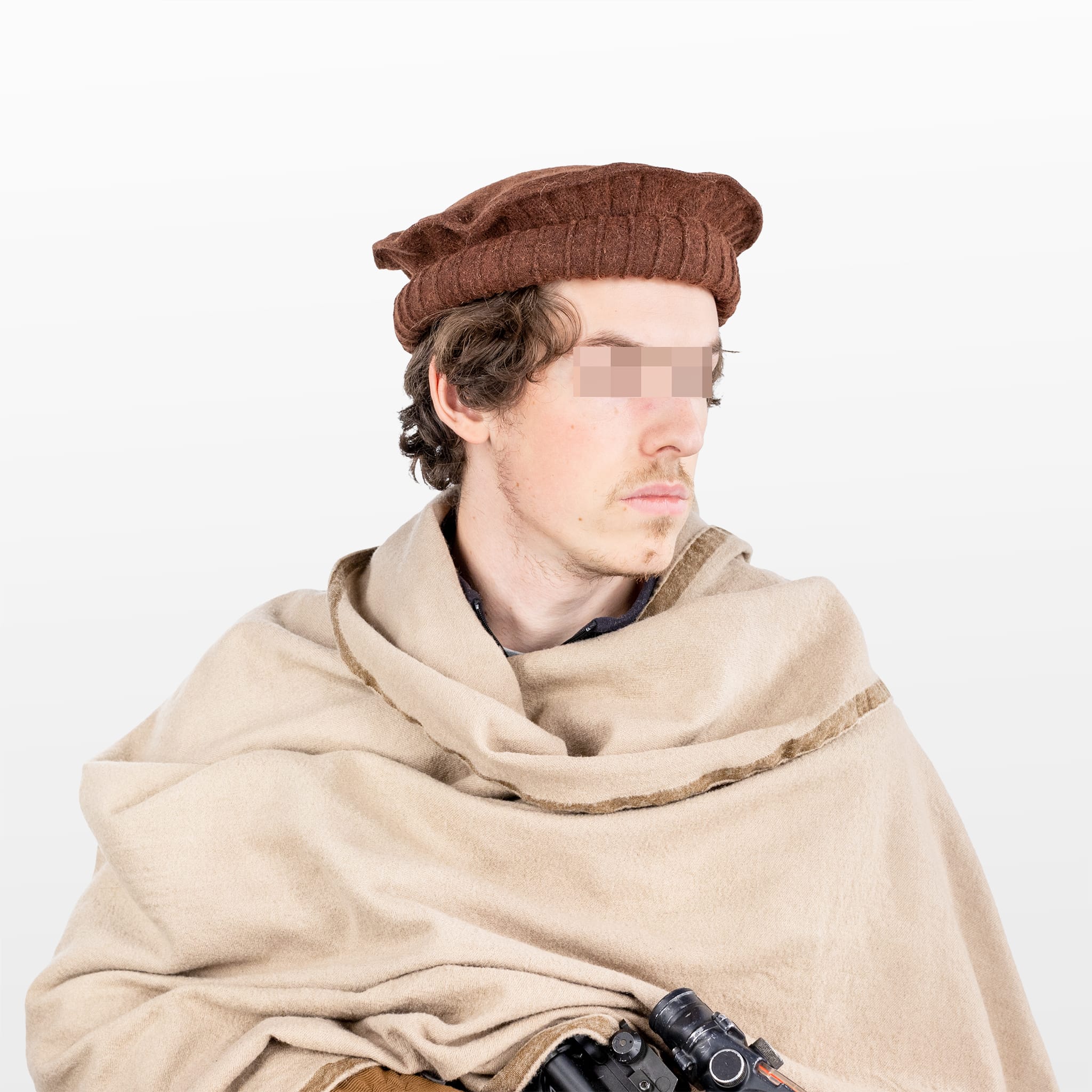 Afghan Patu Mountain Shawl - Image 3