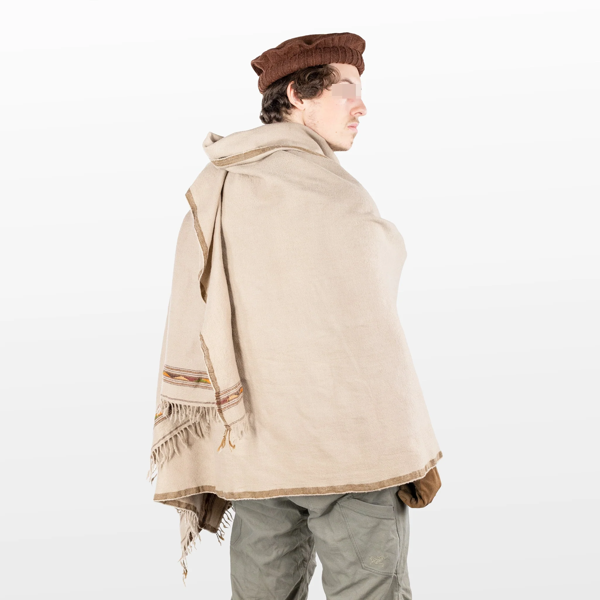 Afghan Patu Mountain Shawl - Image 5