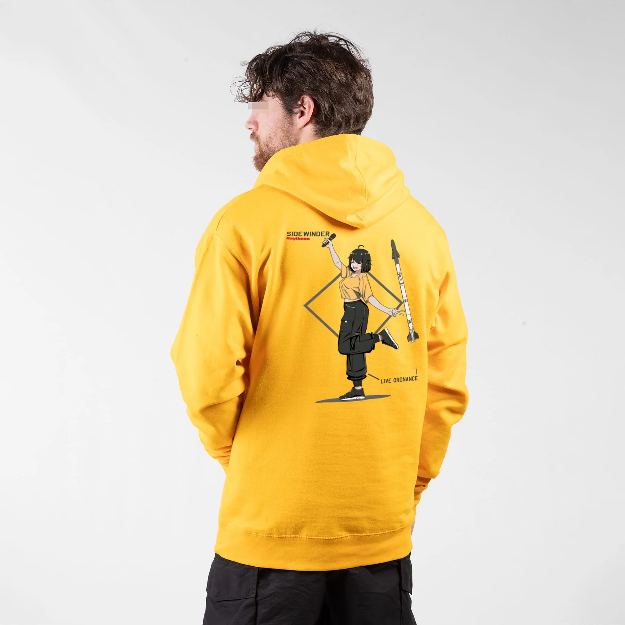 AIM-9 Sidewinder 2.0 Atamonica Hoodie - Image 4