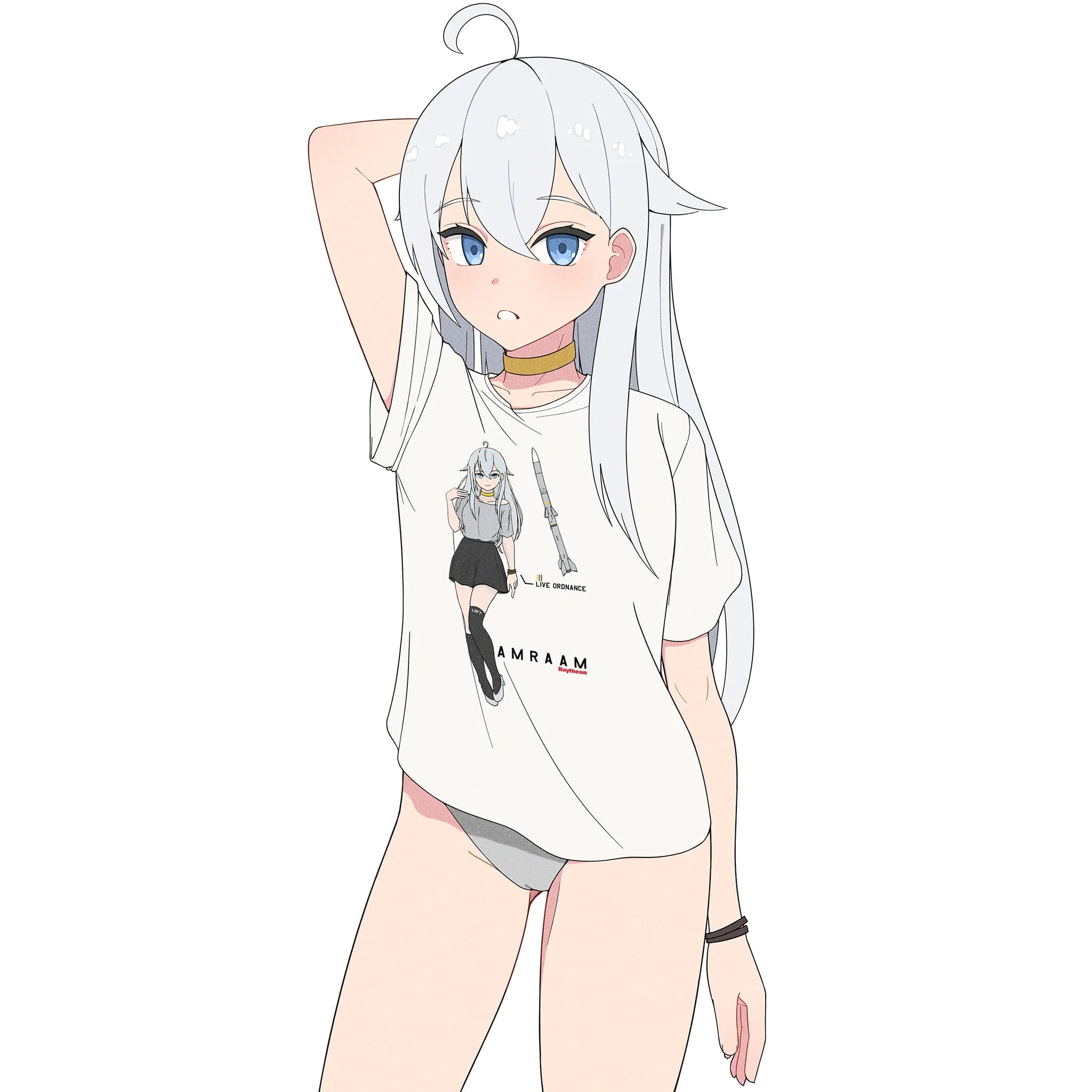 AIM-120 AMRAAM Atamonica Tee - Image 5