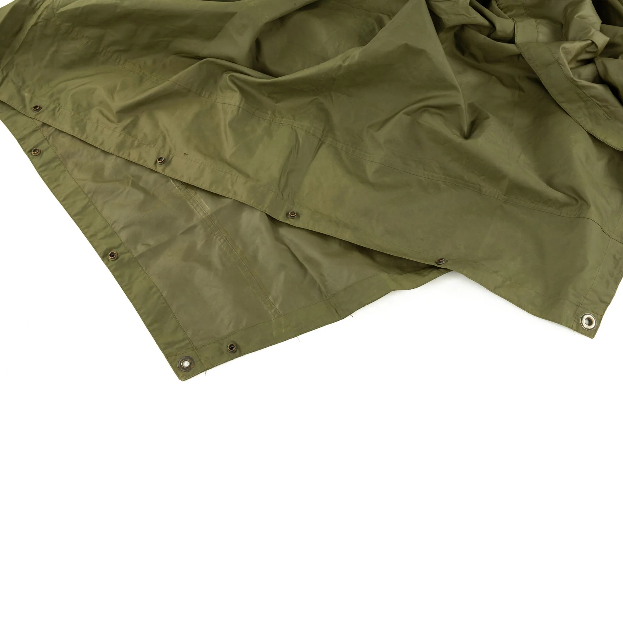 Austrian Olive Drab Nylon Poncho - Image 6