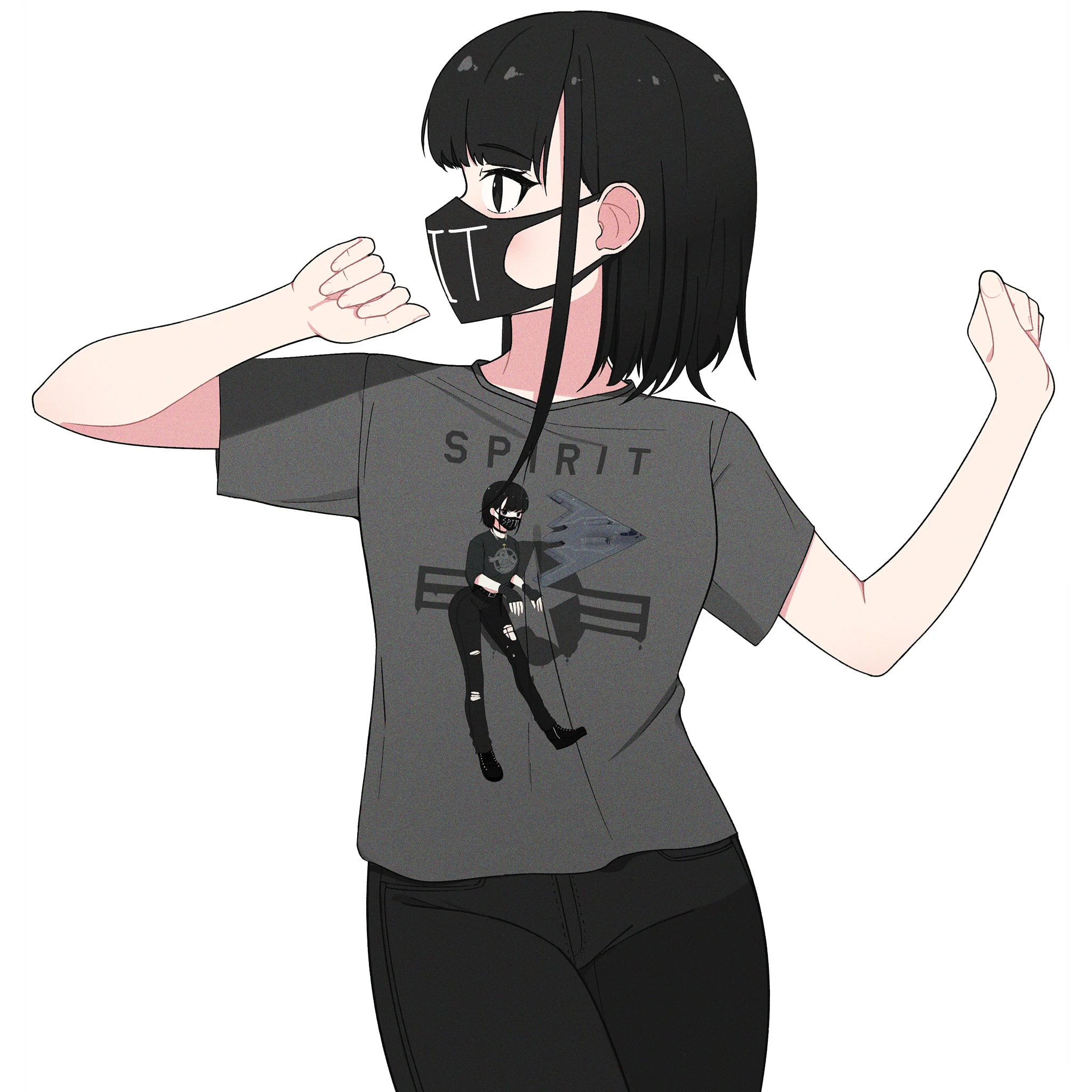 B-2 Spirit Atamonica Tee - Image 5