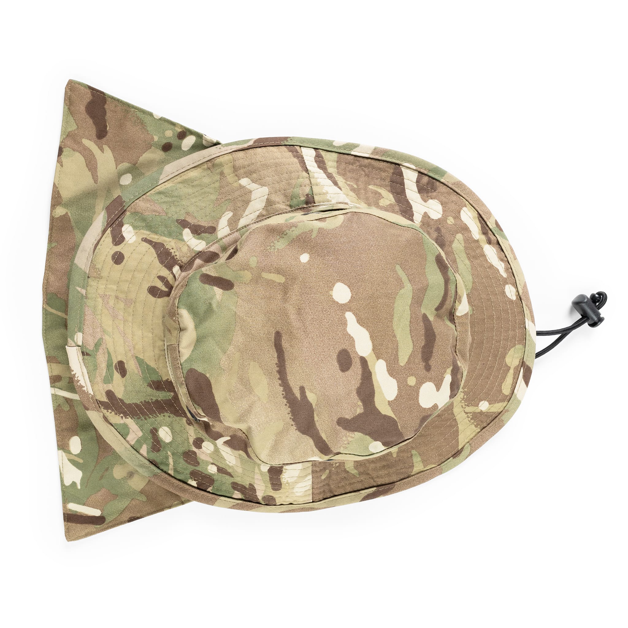 British MTP Boonie Hat with Neck Drape - Image 3