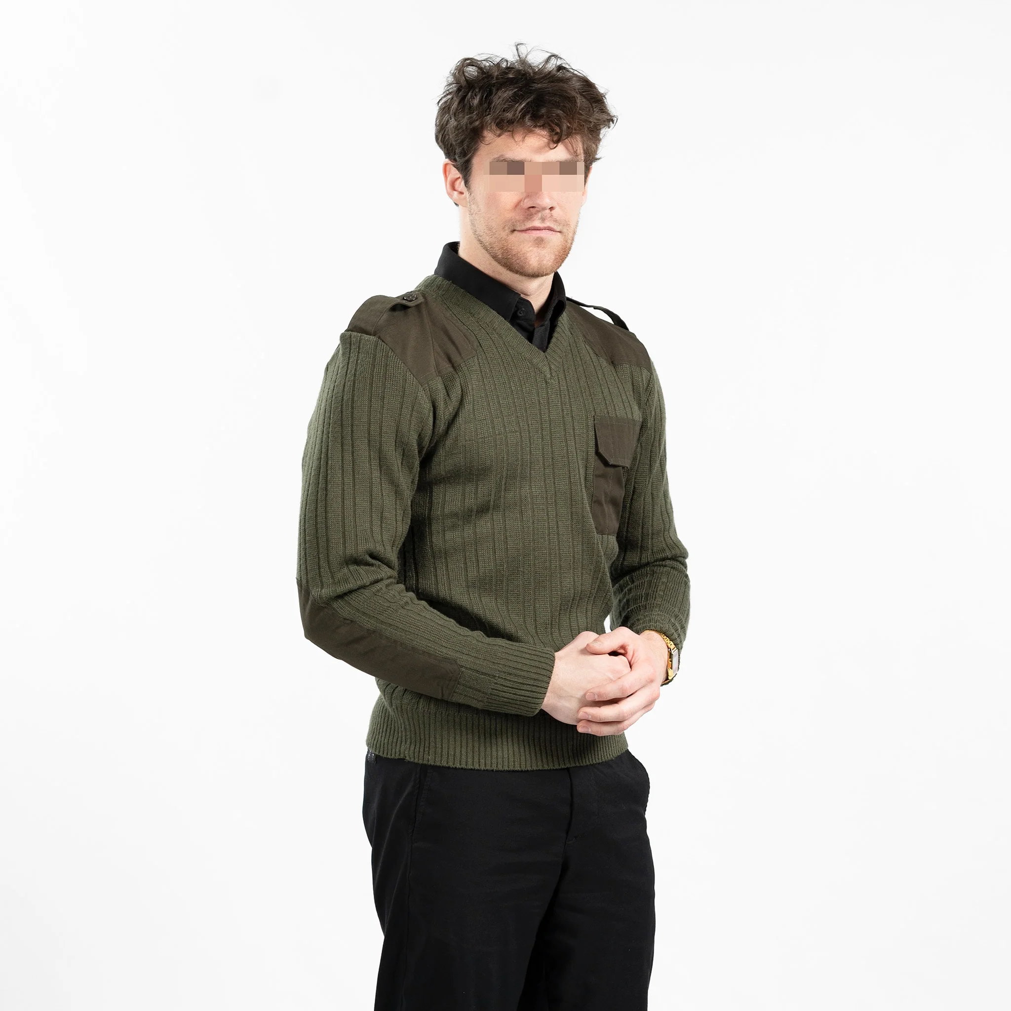 Czech M97 V-Neck Sweater - Image 2