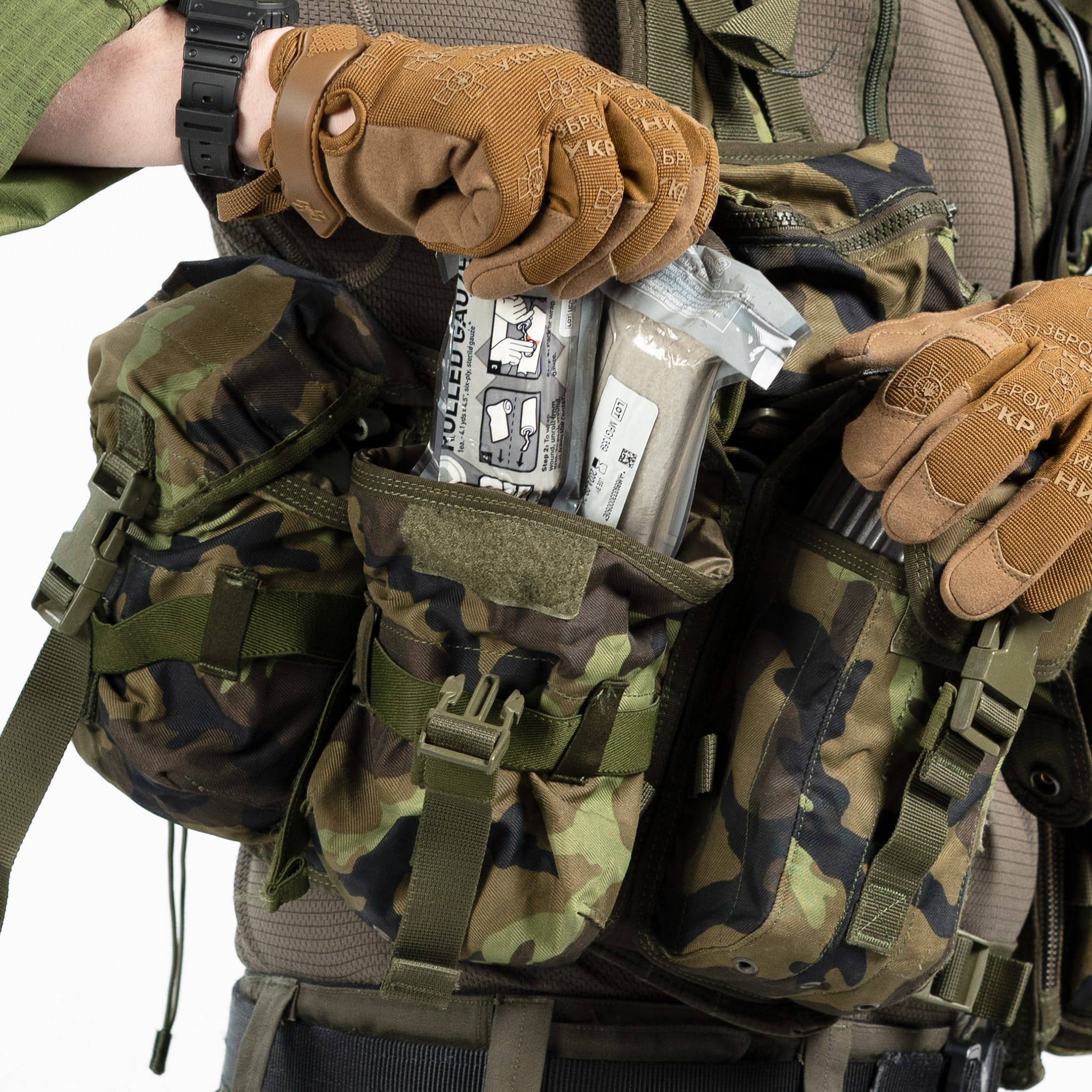 Czech Vz95 Woodland Assault Vest - Image 8