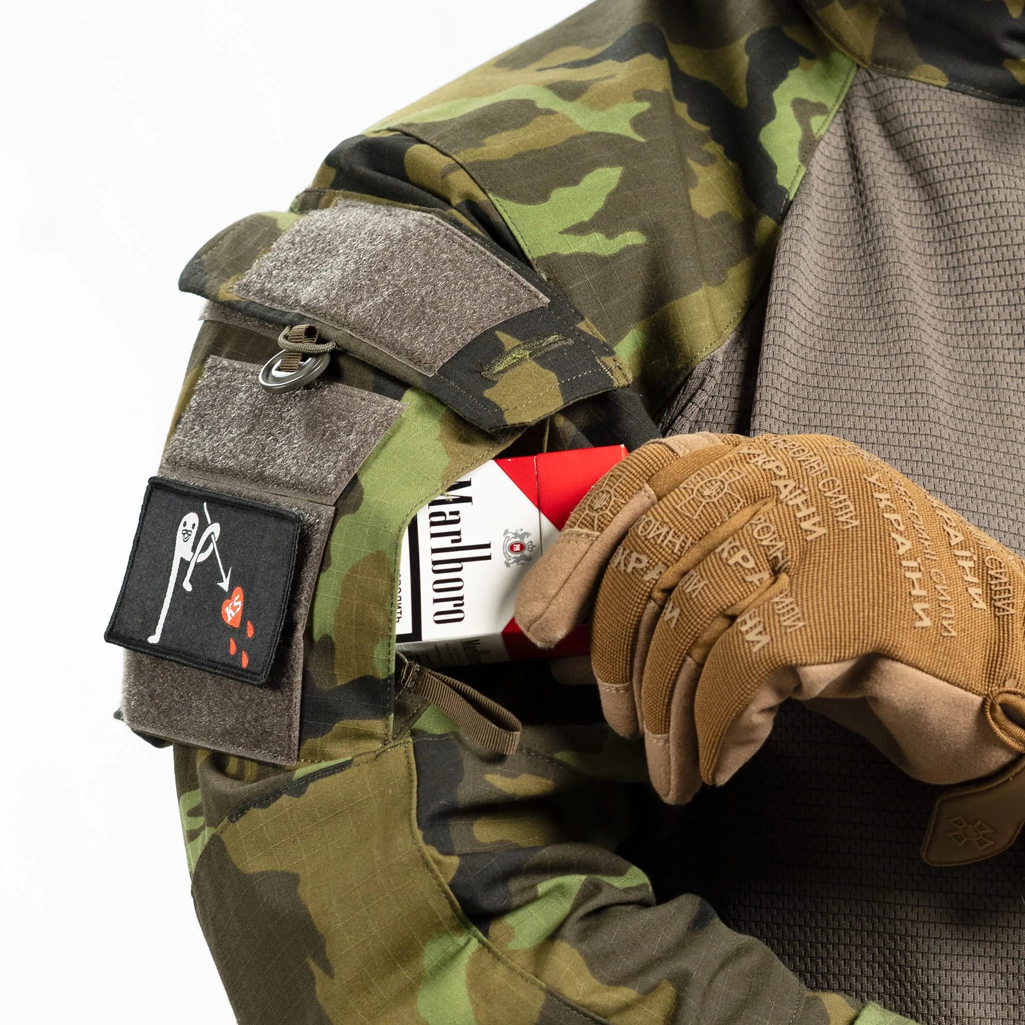 Czech Vz95 Woodland Combat Shirt - Image 7