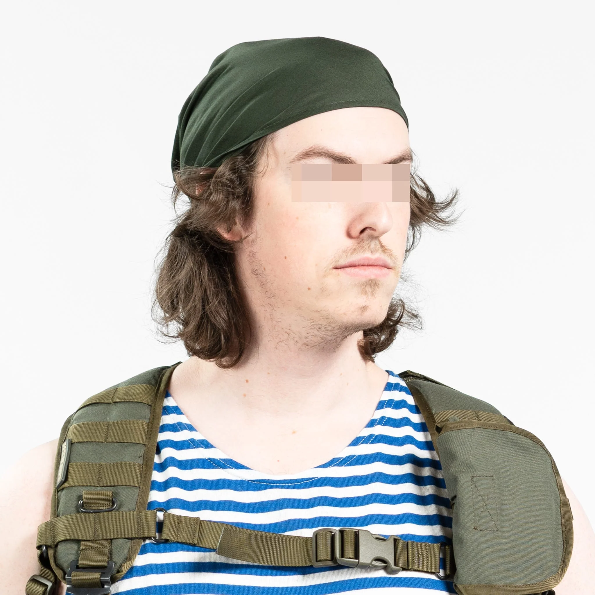Czechoslovakian Olive Drab Triangle Bandana - Image 2