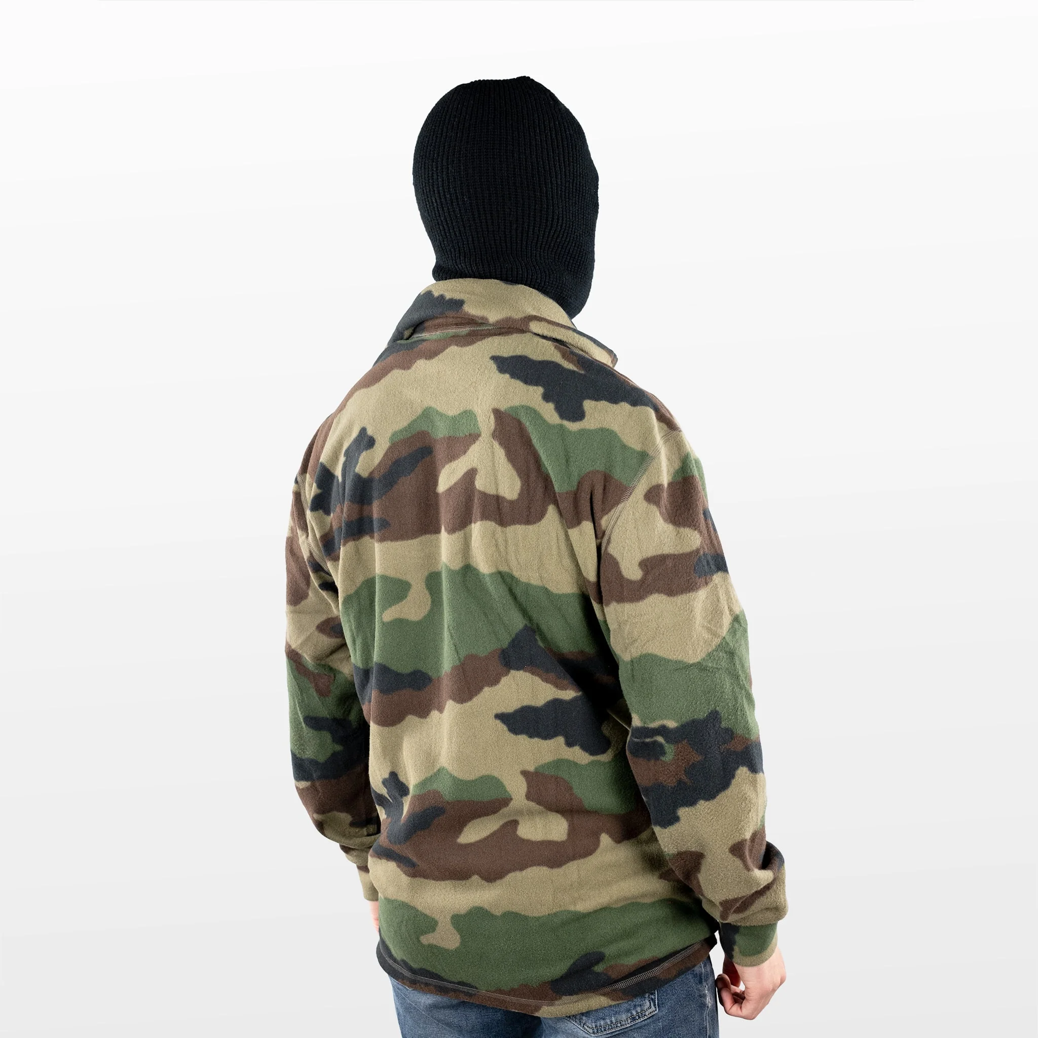French CCE Woodland Pullover Fleece Jacket - Image 4