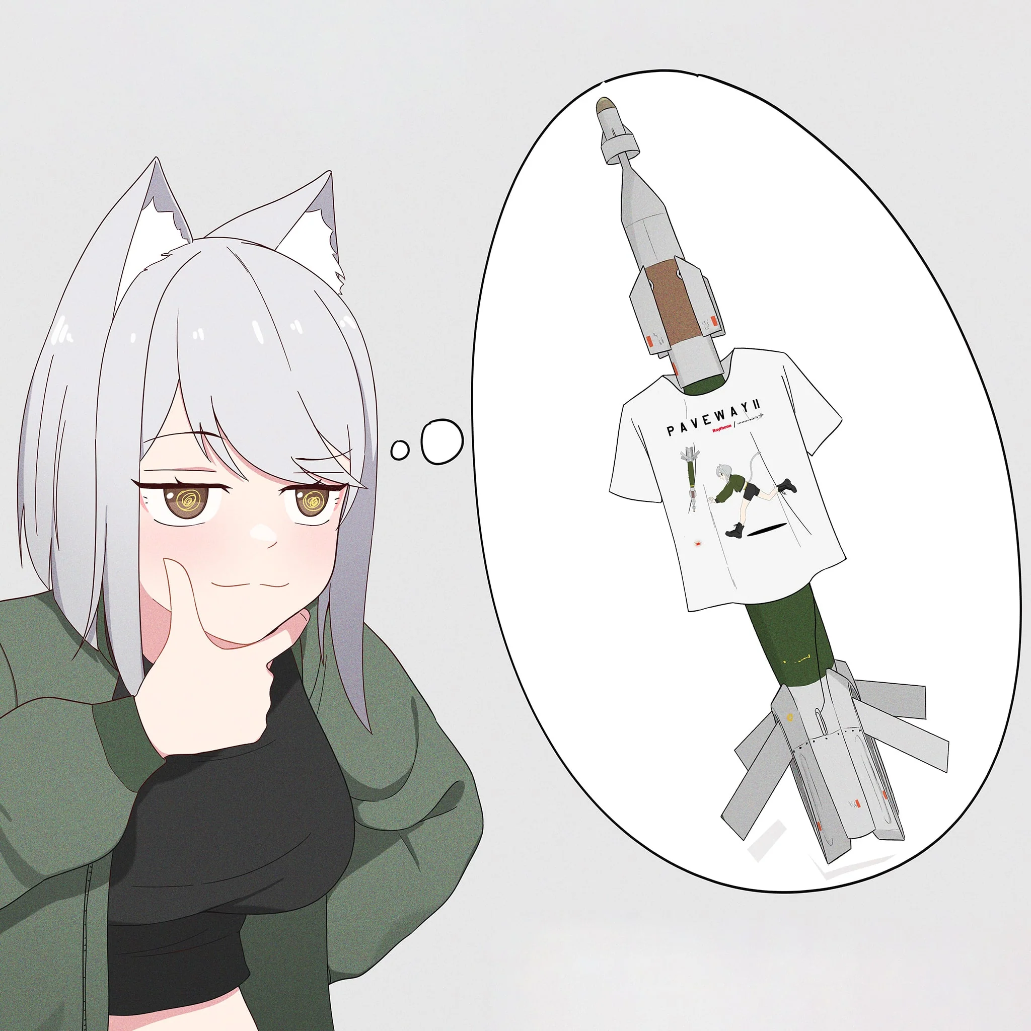 GBU-12 Paveway II Atamonica Tee - Image 3