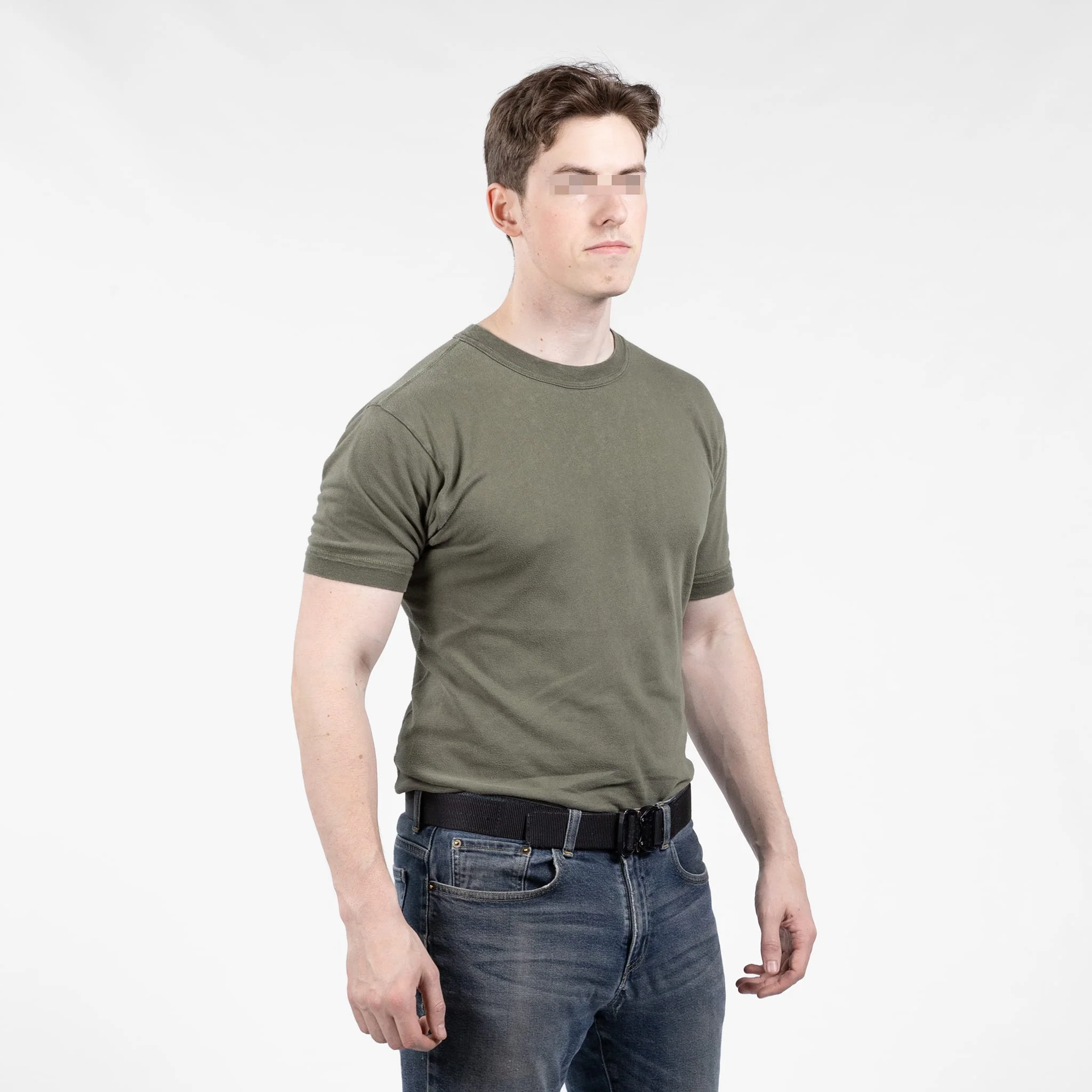German Bundeswehr OD Short Sleeve Shirt - Image 2
