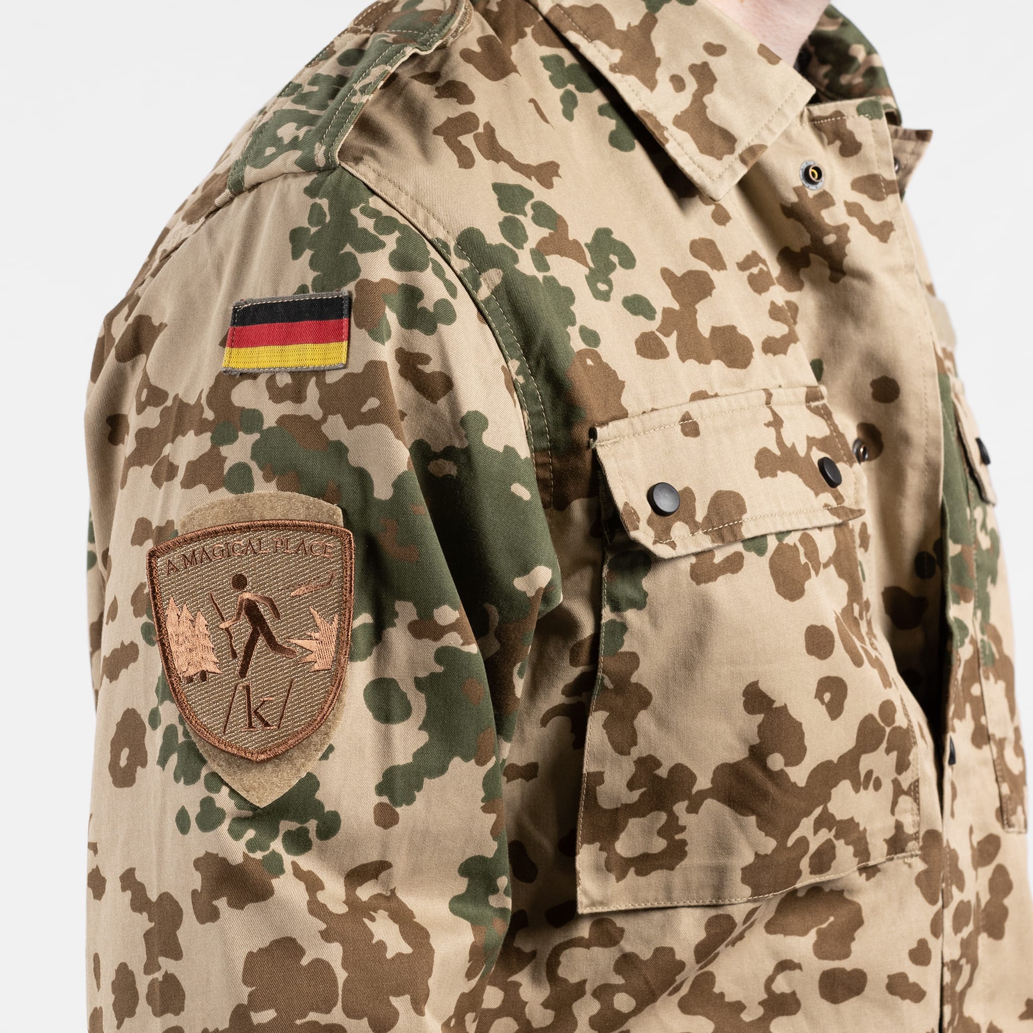German Bundeswehr Tropentarn Field Shirt - Image 7