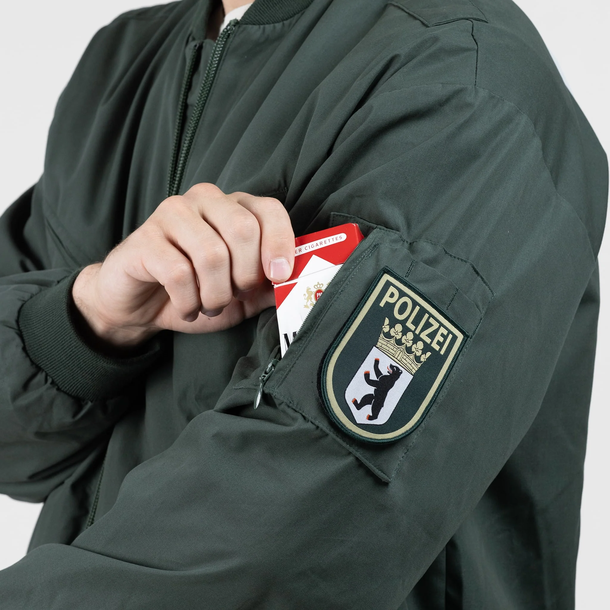 German Polizei Sommerblouson Bomber Jacket - Image 12