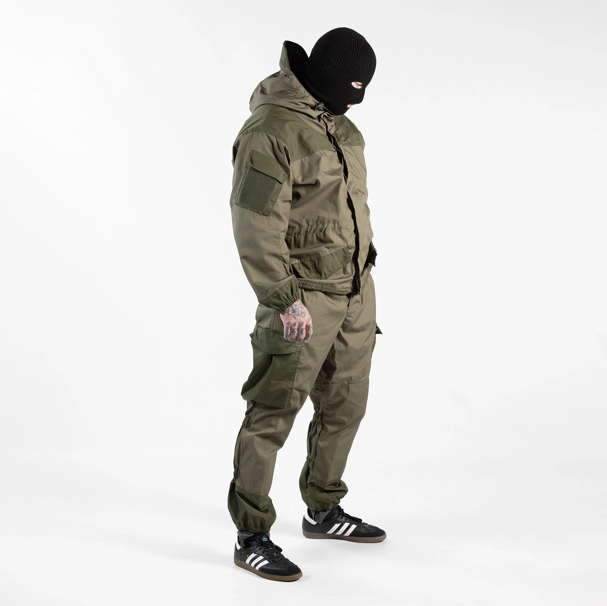 Gorka K2 Two-Tone Green Jacket - Image 13