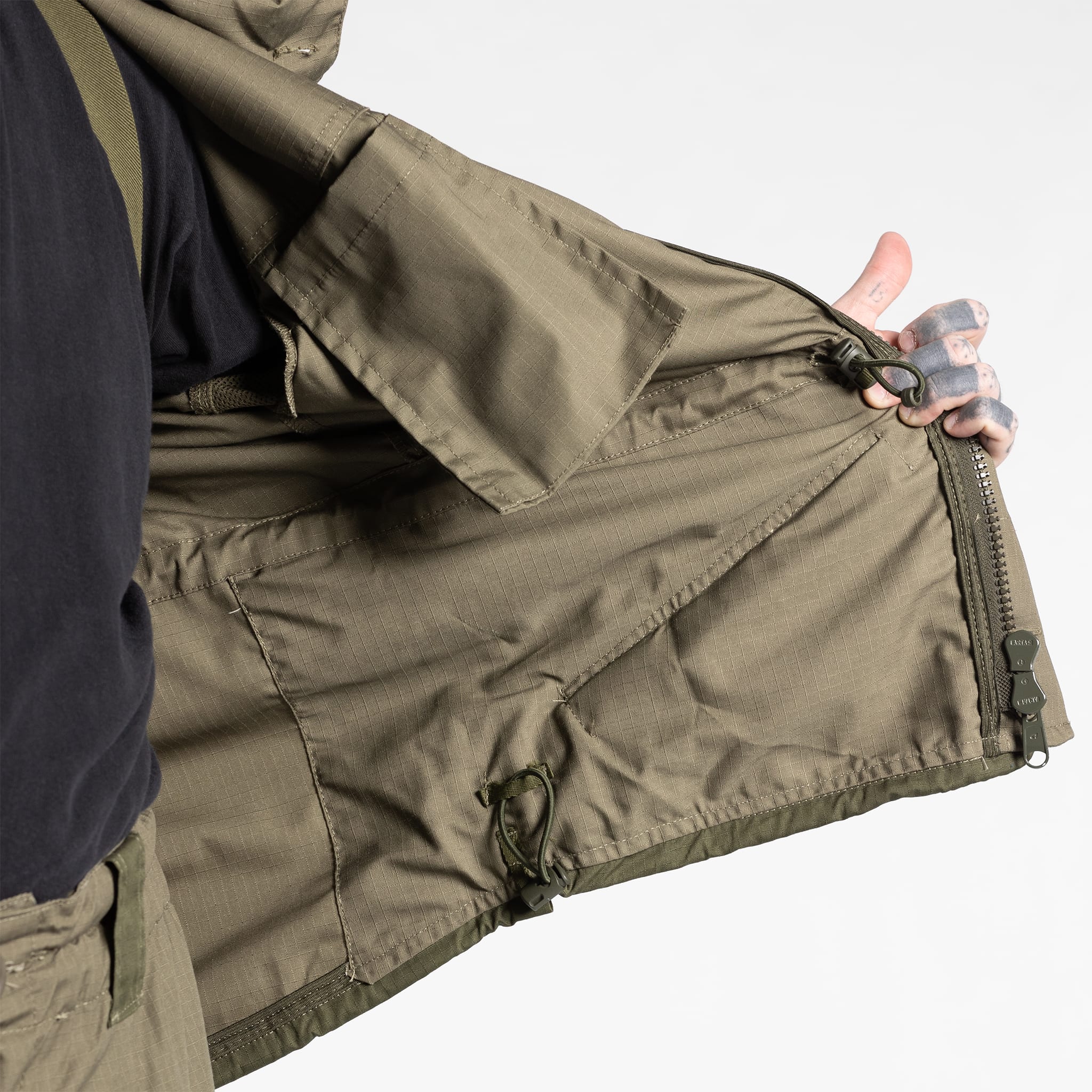 Gorka K2 Two-Tone Green Jacket - Image 14
