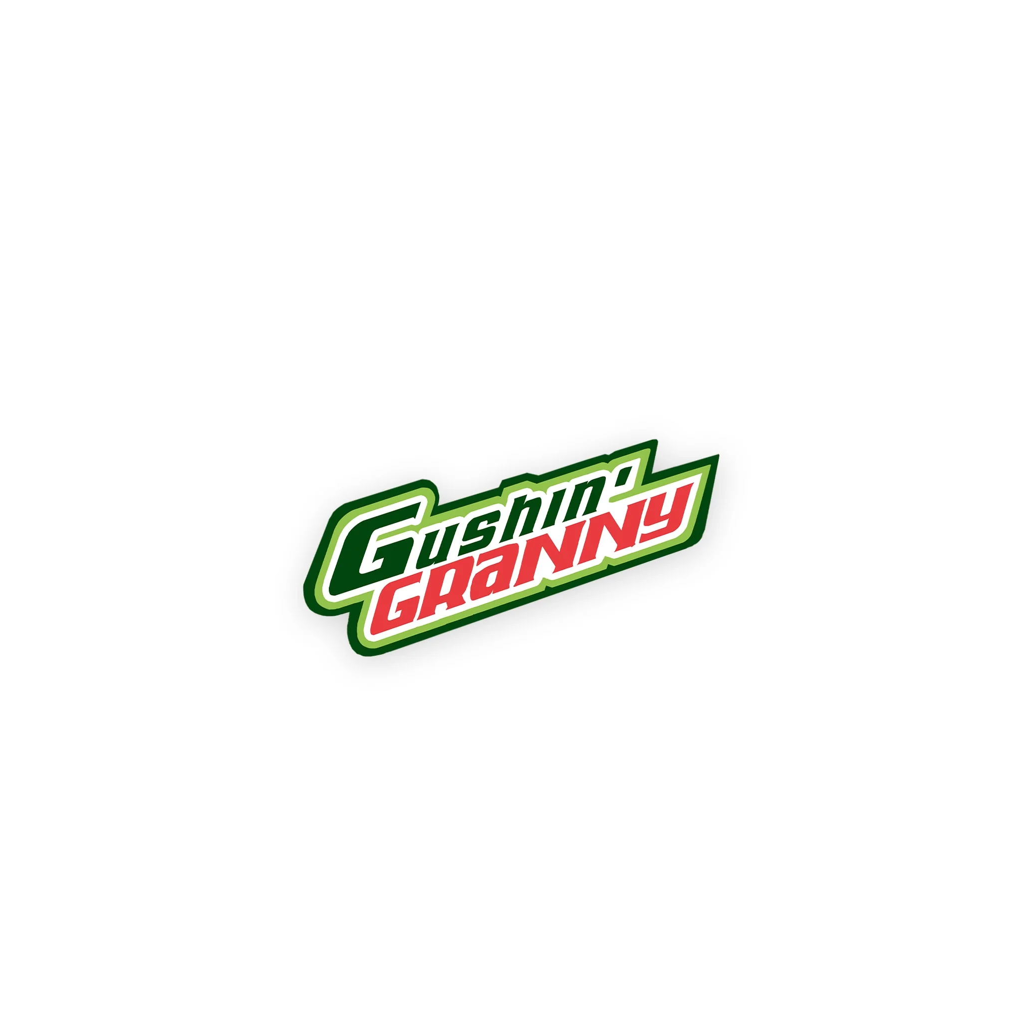 Gushin' Granny Commemorative Sticker