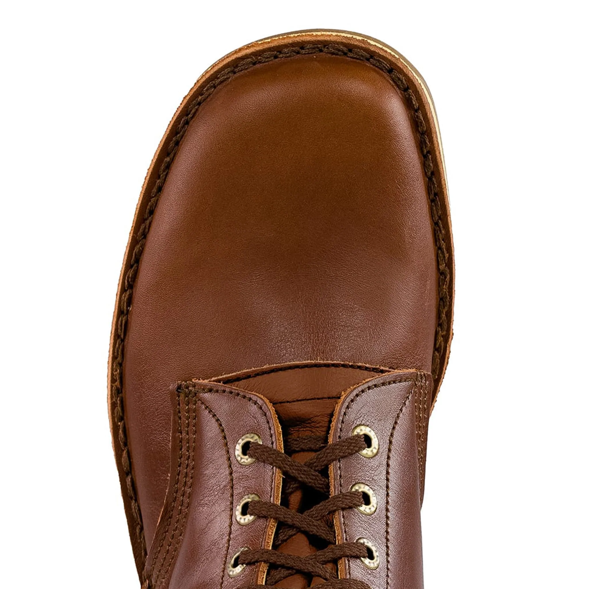 Half Combat Waxi Boot, Cognac Brown - Image 5