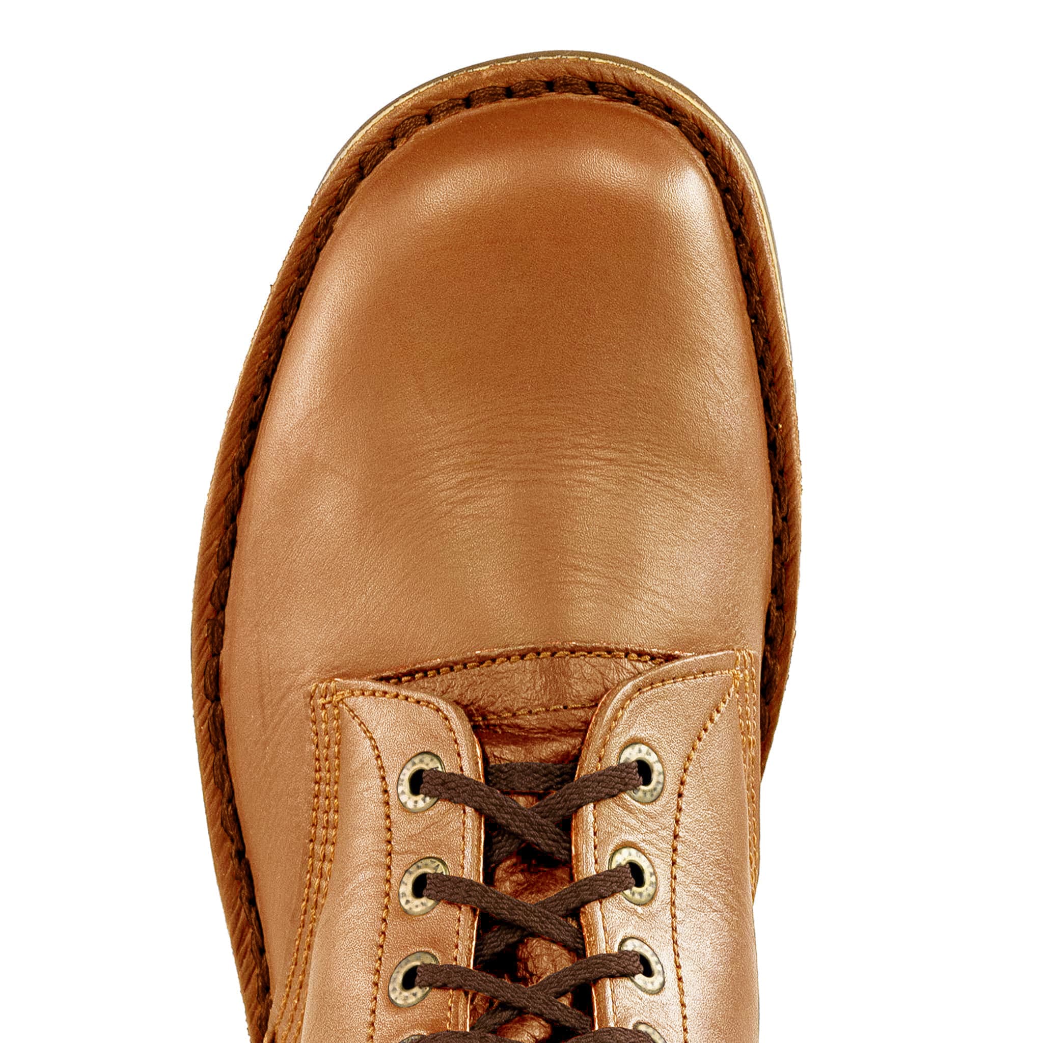 Half Combat Waxi Boot, Tan - Image 3