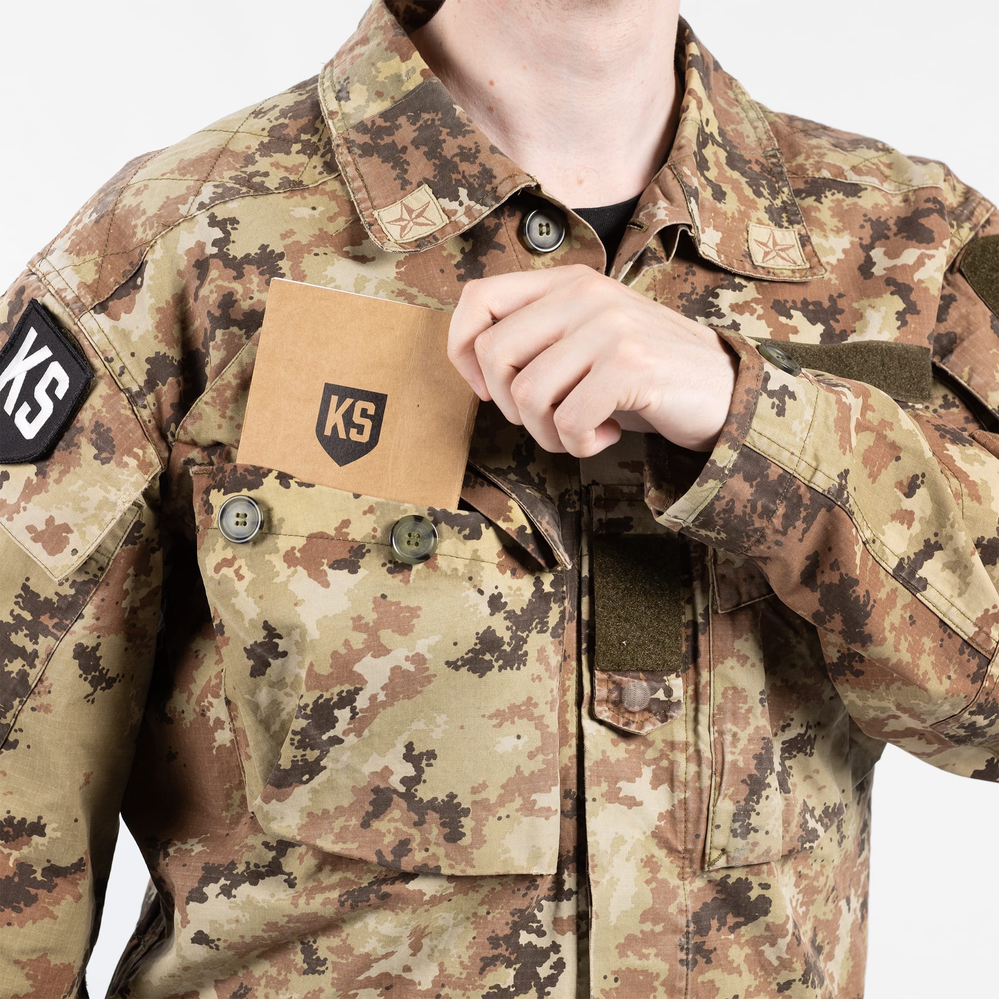 Italian Mimetico Vegetata Field Shirt - Image 6