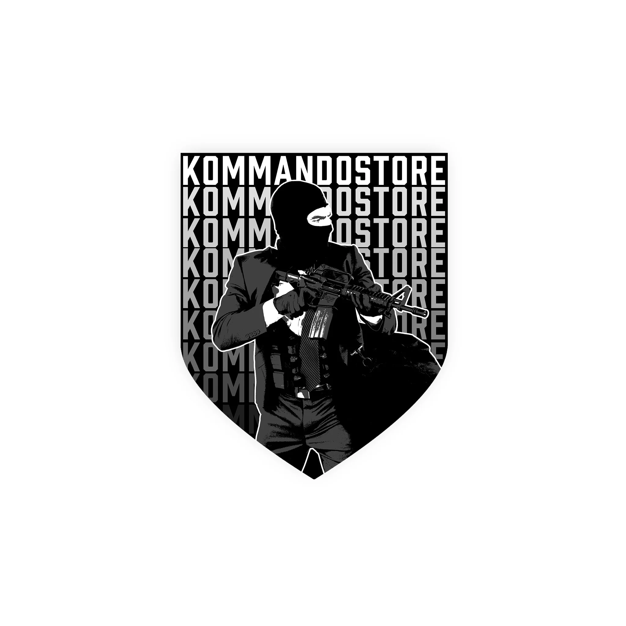 KommandoStore Crest Hero Sticker - Image 2