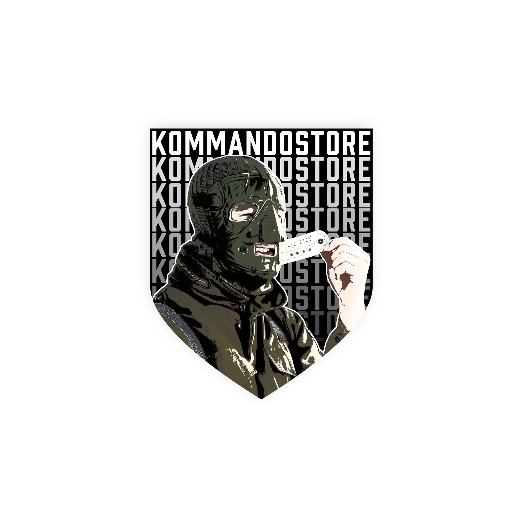 KommandoStore Crest Hero Sticker - Image 3