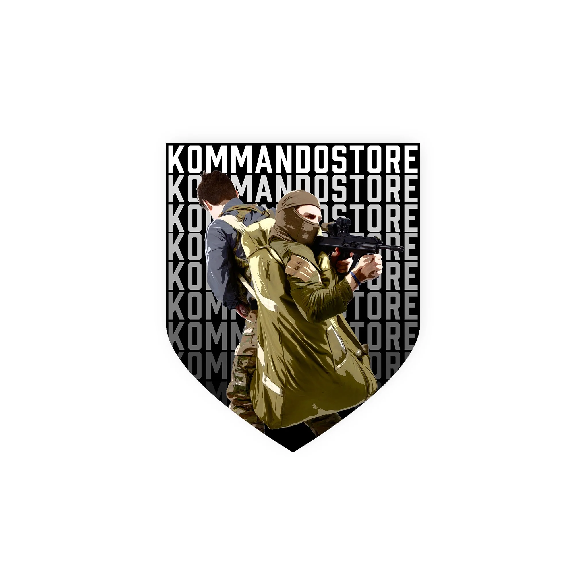 KommandoStore Crest Hero Sticker - Image 5
