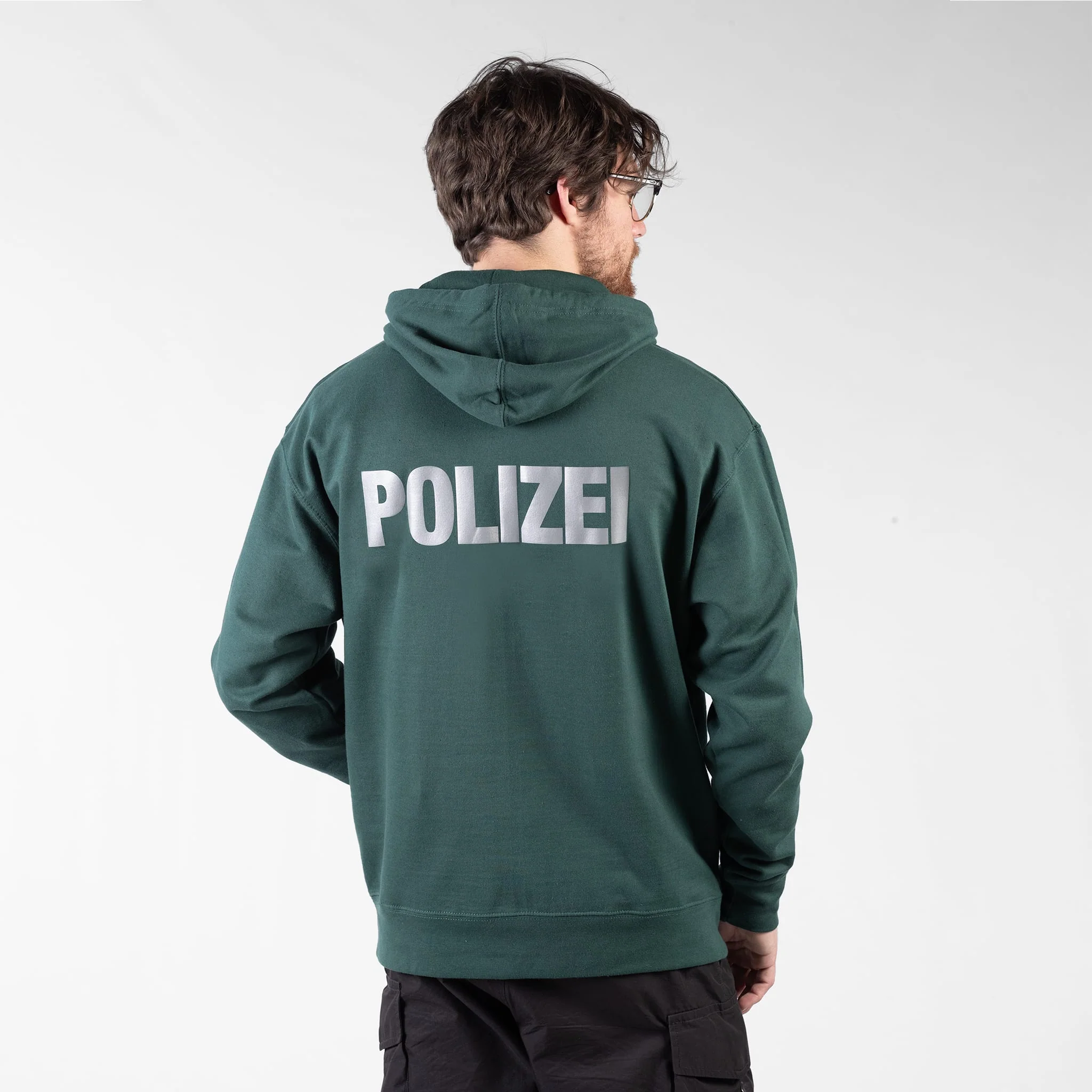 KS x Polizei Hoodie w/Reflective Lettering - Image 2