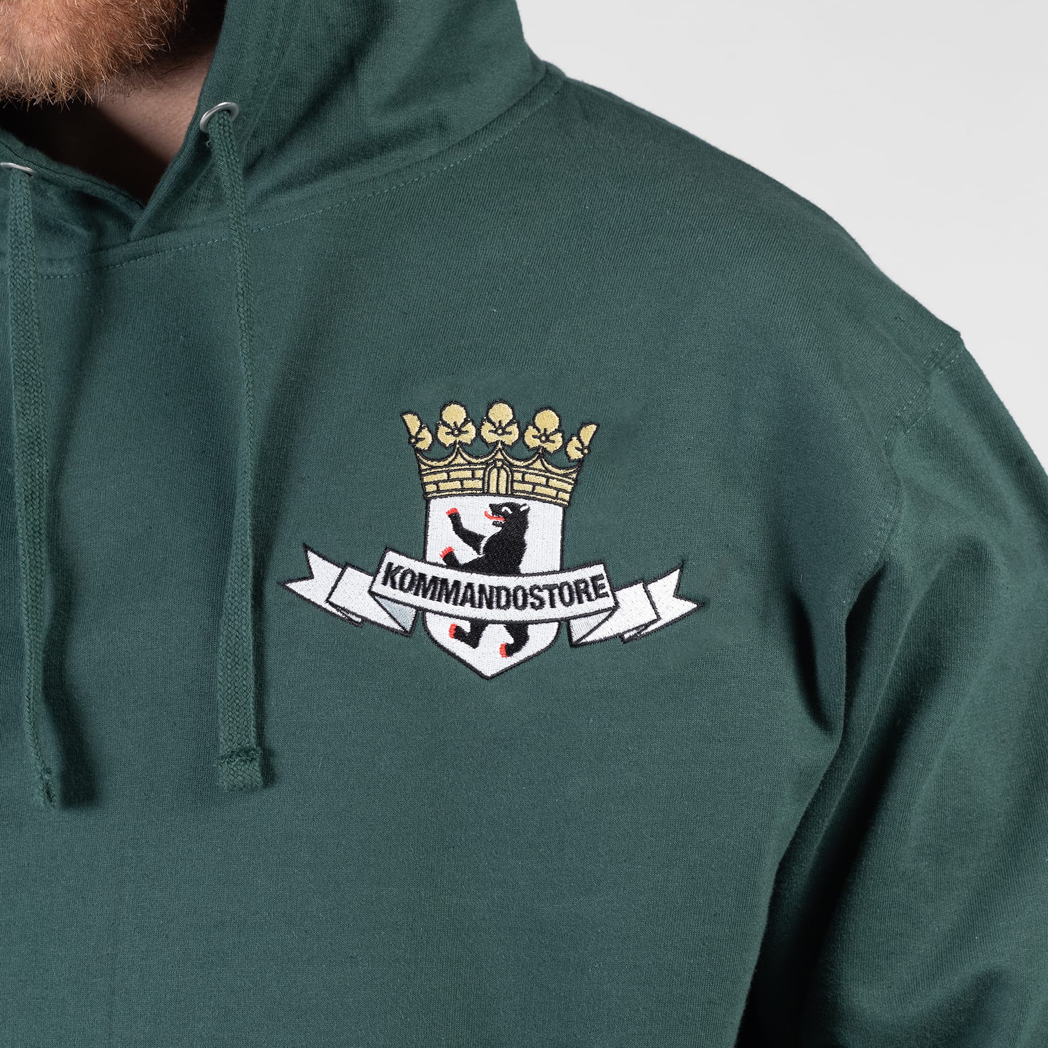 KS x Polizei Hoodie w/Reflective Lettering - Image 5