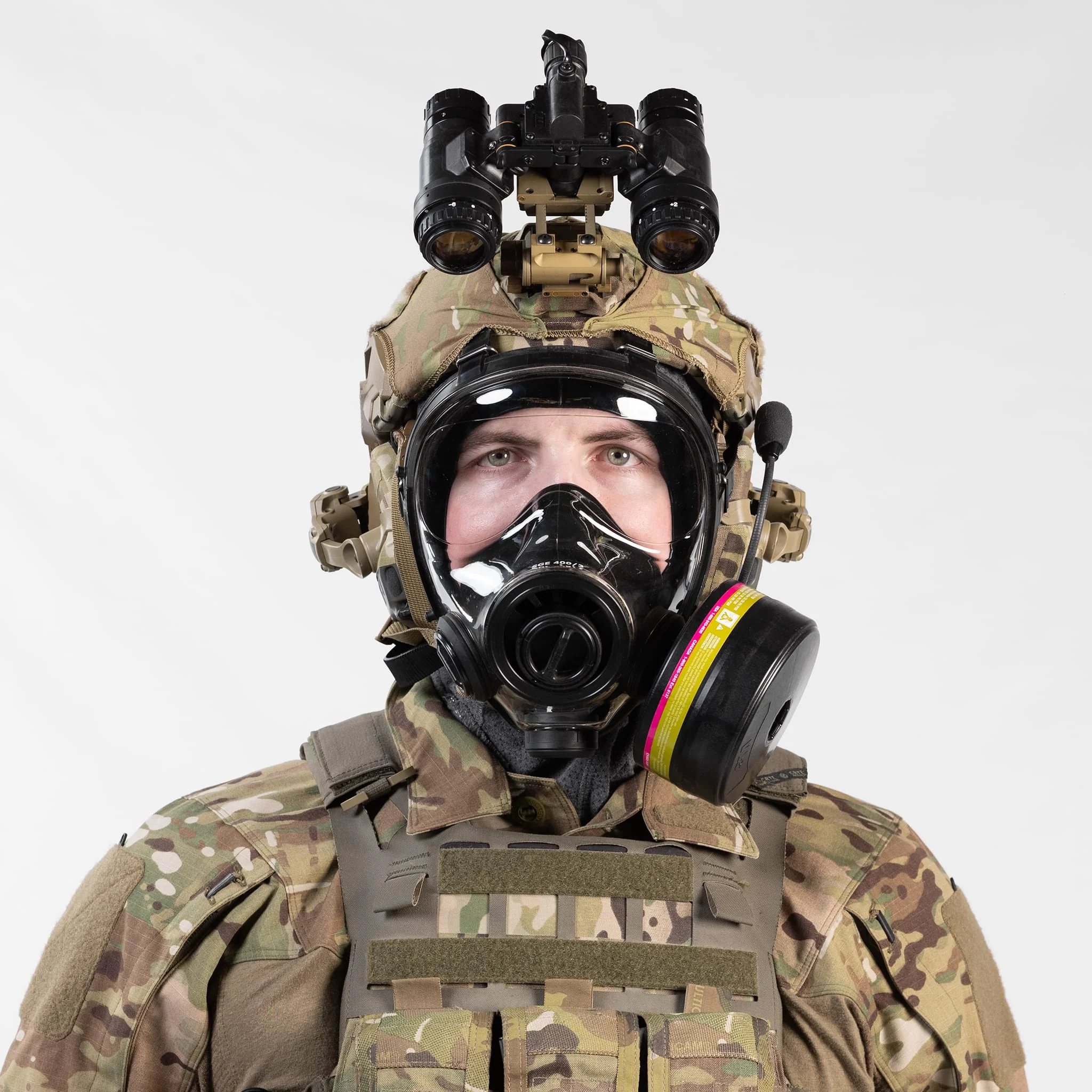 Mestel Safety SGE 400/3 NATO Gas Mask - Image 4