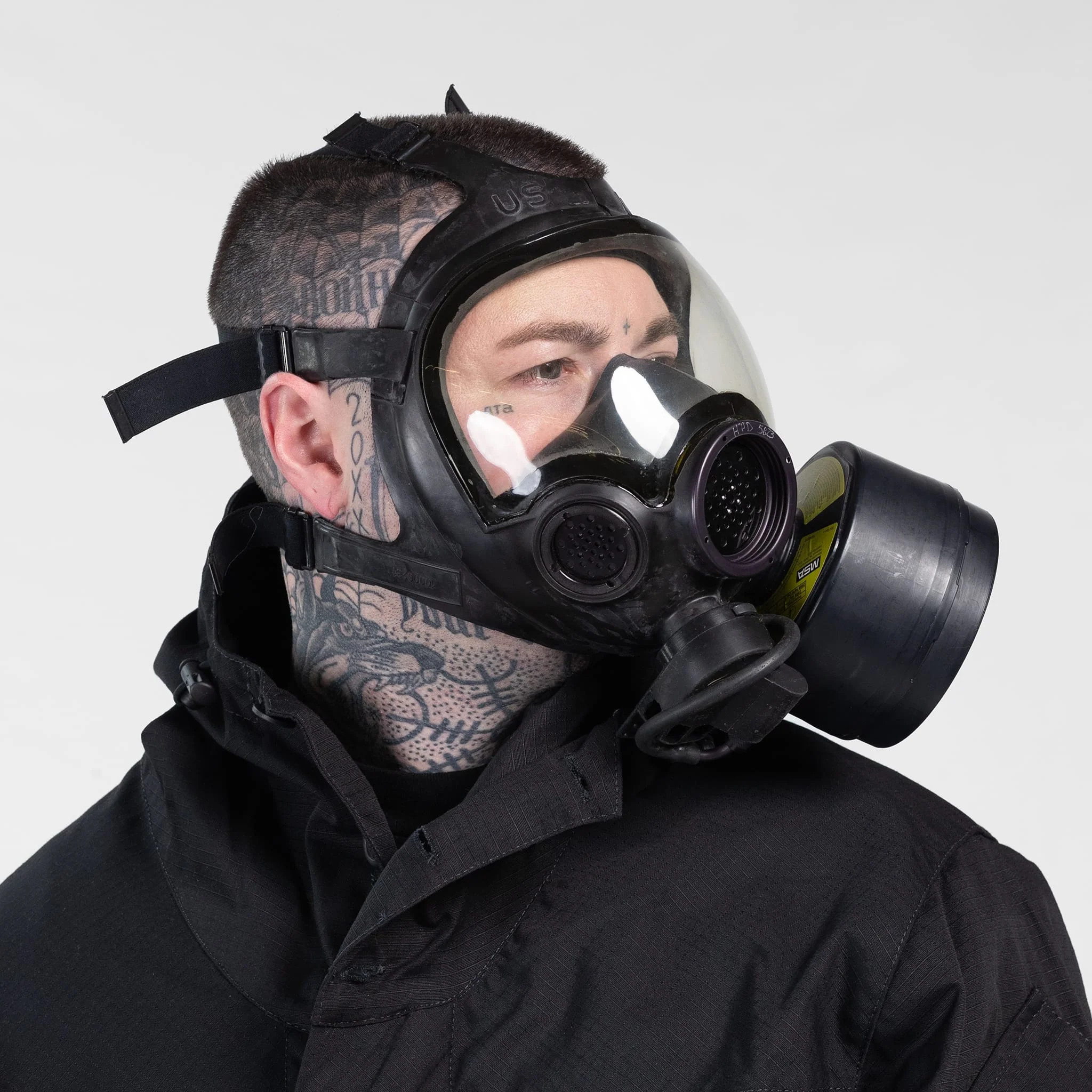 Police Trade-In MSA Millennium Gas Mask - Image 6