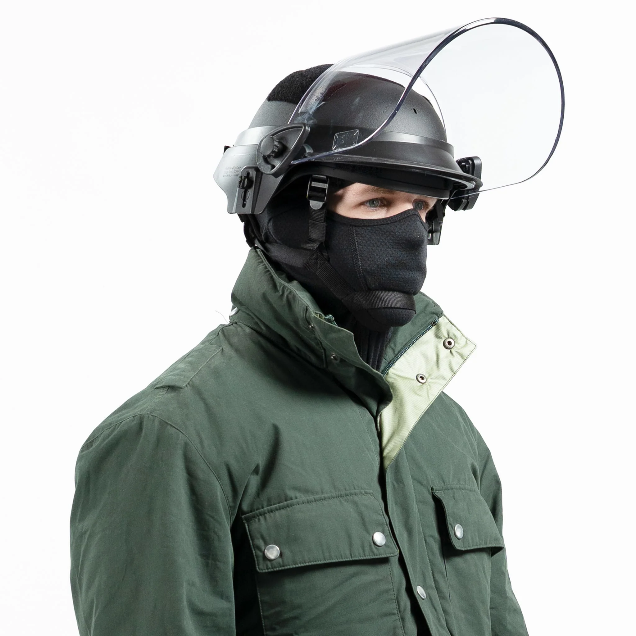 Paulson DK-6 Riot Shield Helmet Visor - Image 6