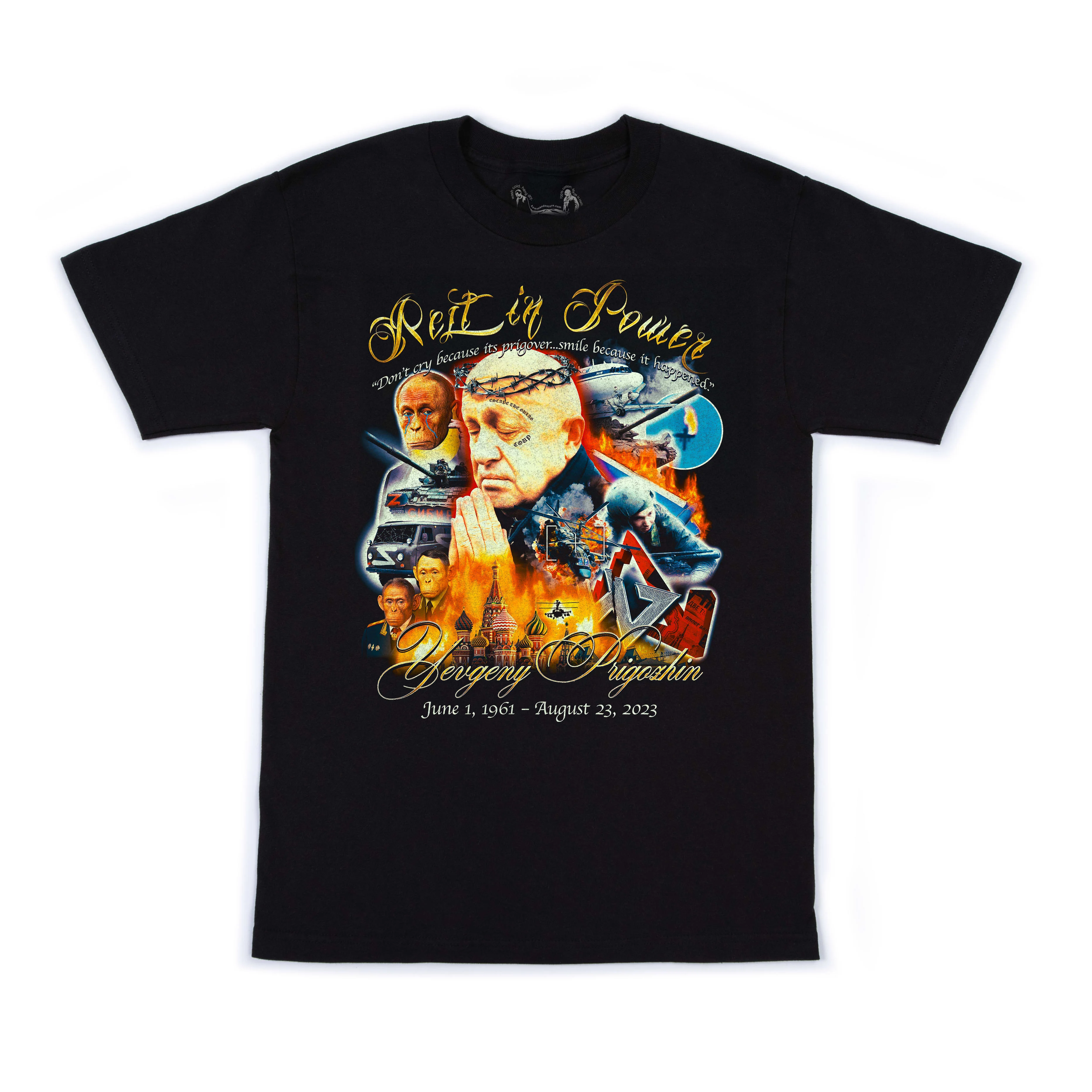 RIP Prigozhin Tee V2 - Ltd. Edition
