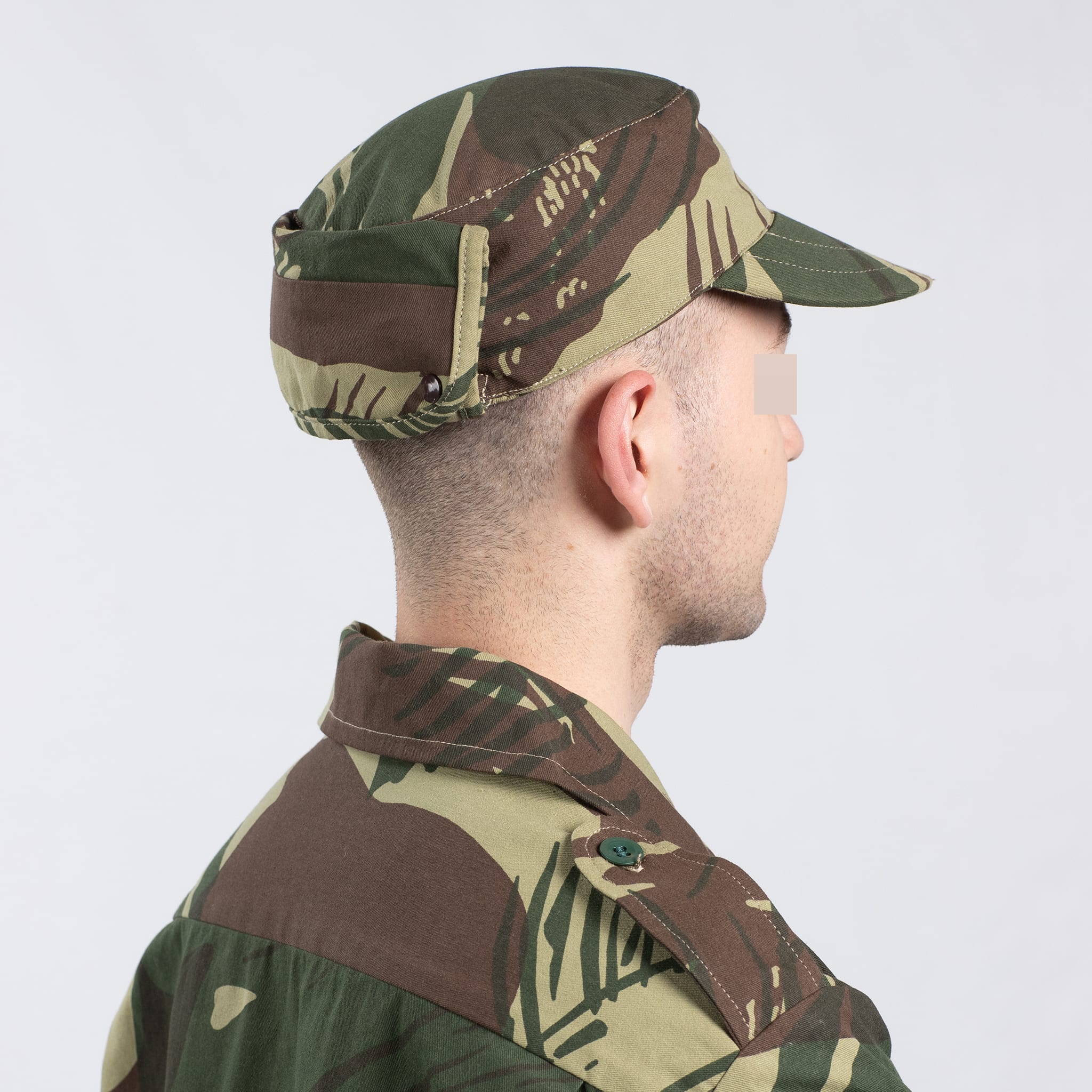 North Equipment Rhodesian Brushstroke Flap Cap - Image 4