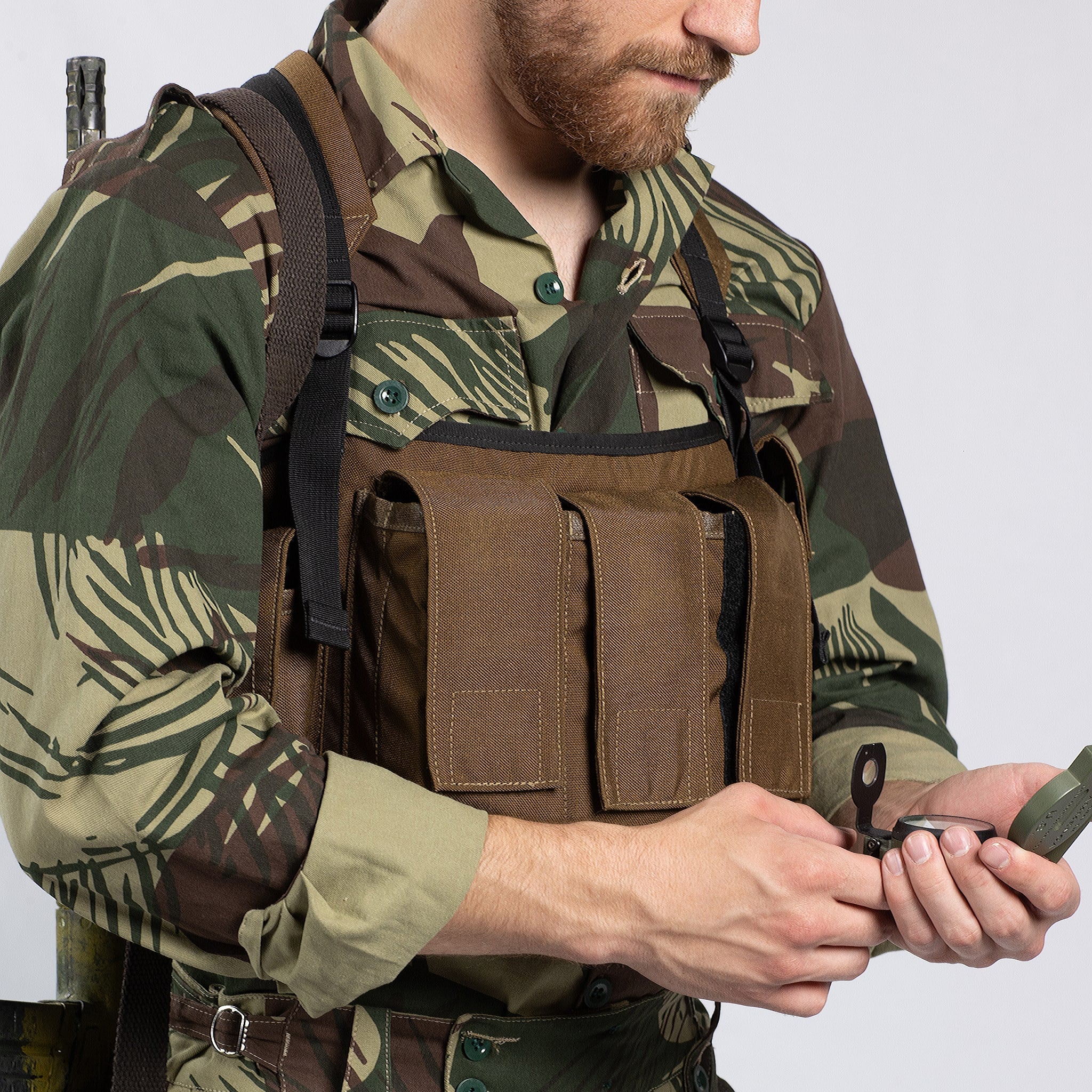 North Equipment Rhodesian Brushstroke Long Sleeve Field Shirt - Image 3