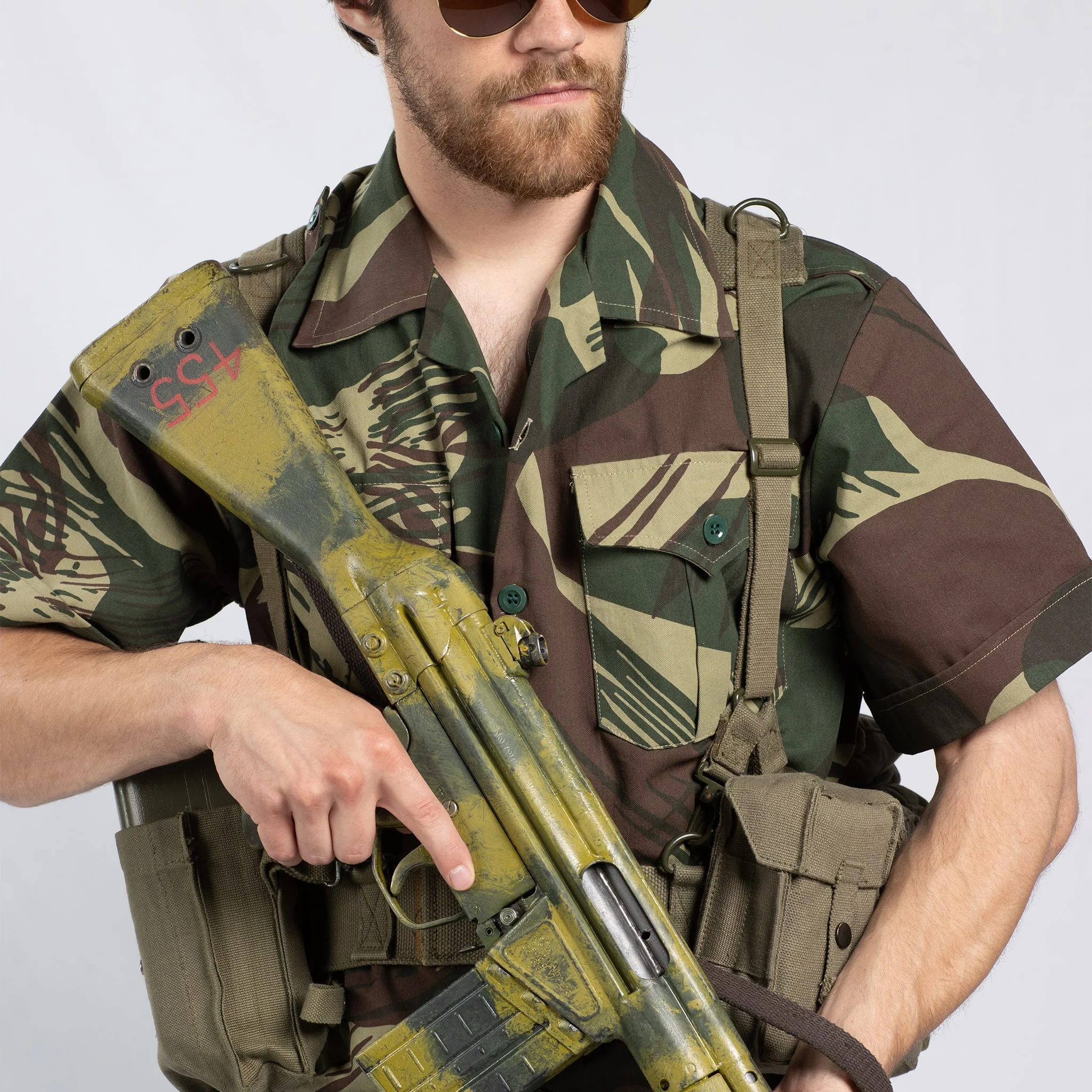 North Equipment Rhodesian Brushstroke Short Sleeve Field Shirt - Image 7