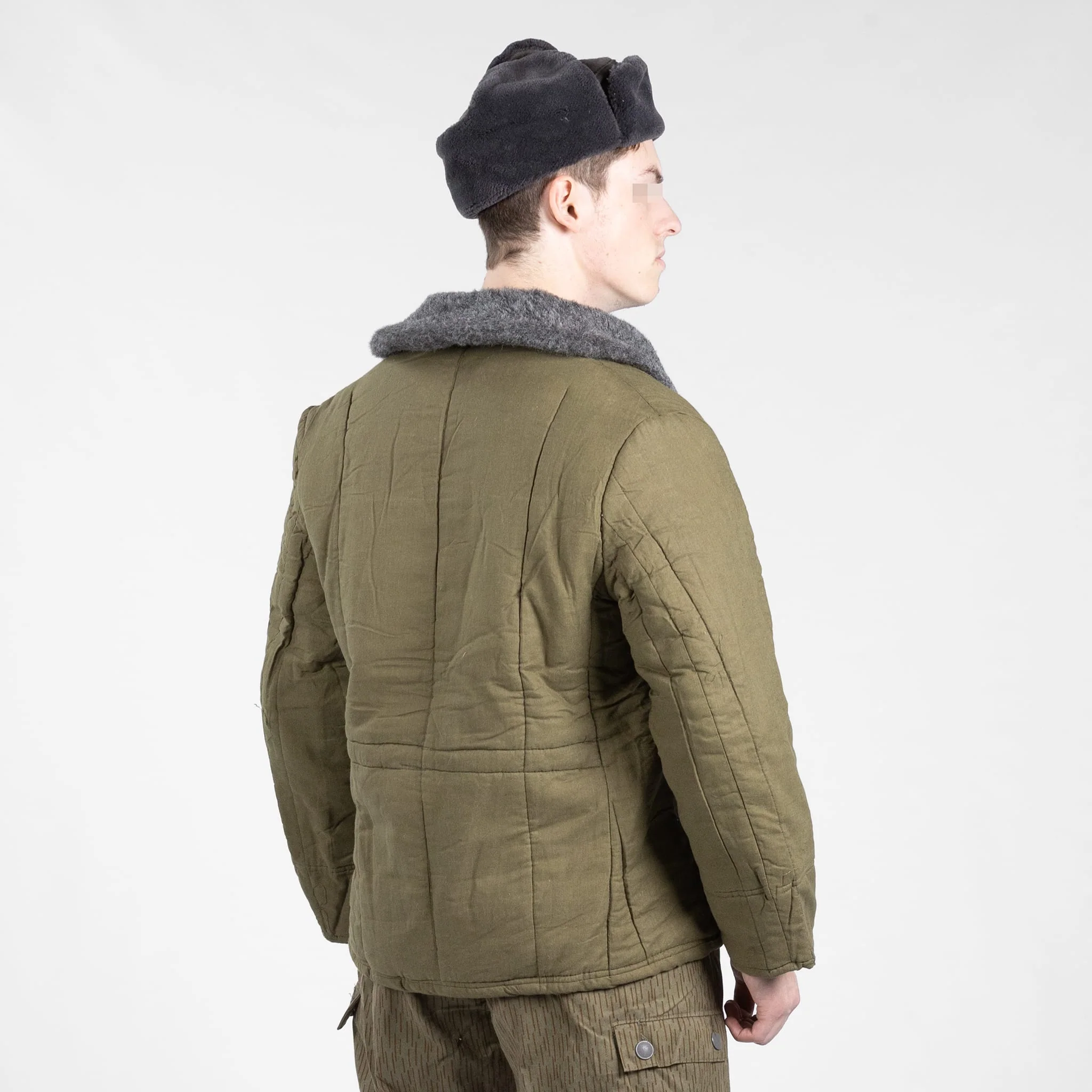 Soviet Tanker Jacket with Vatnik Liner - Image 11
