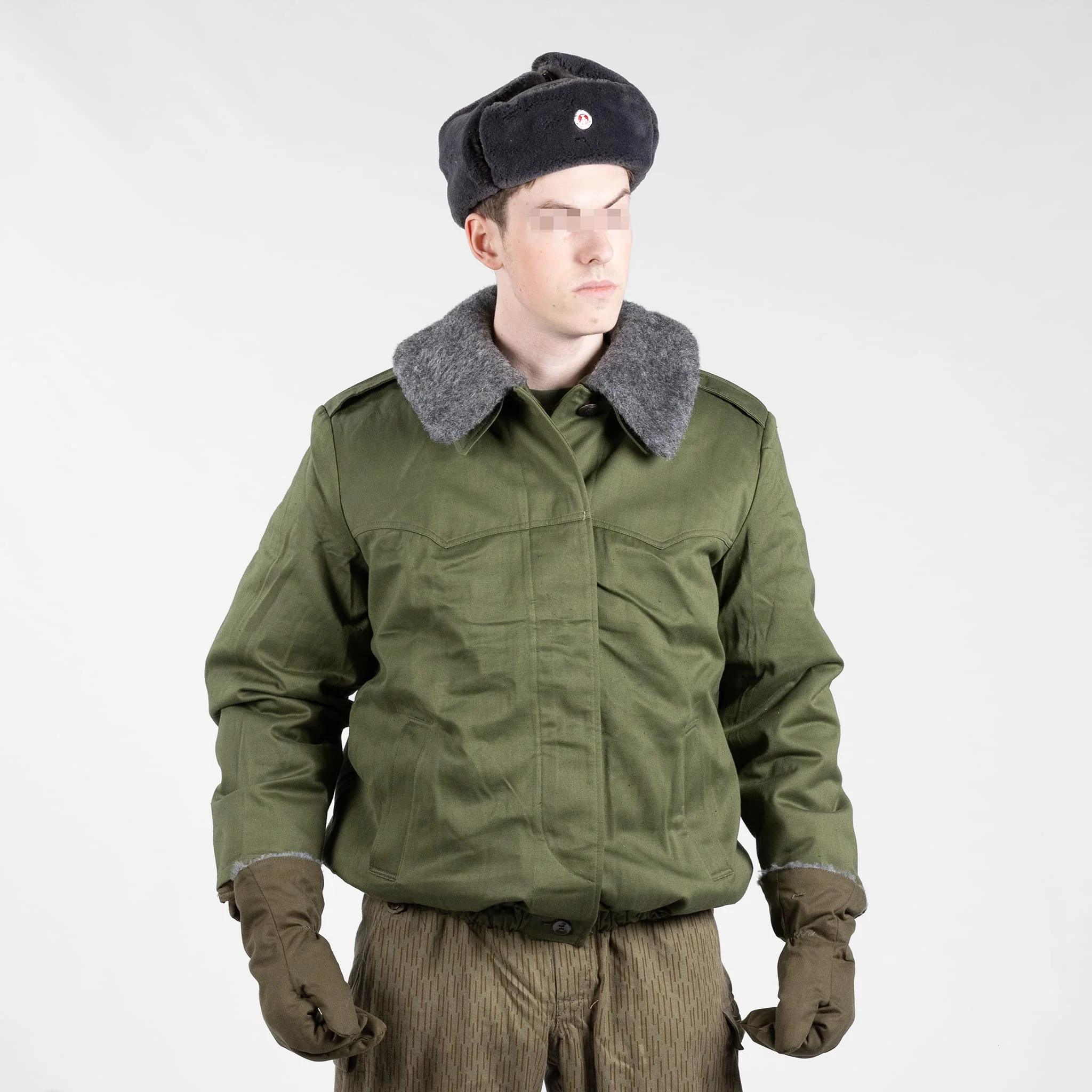 Soviet Tanker Jacket with Vatnik Liner - Image 2