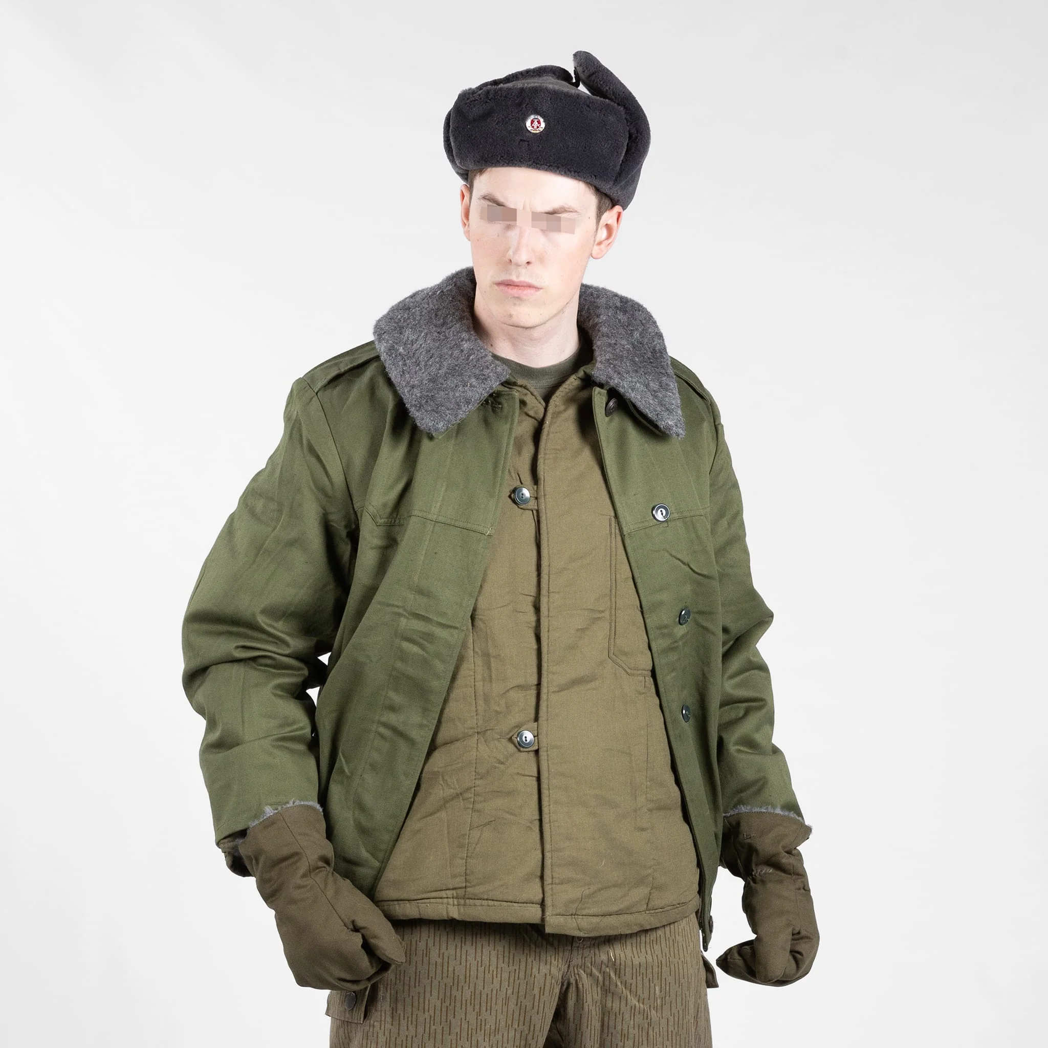 Soviet Tanker Jacket with Vatnik Liner - Image 6