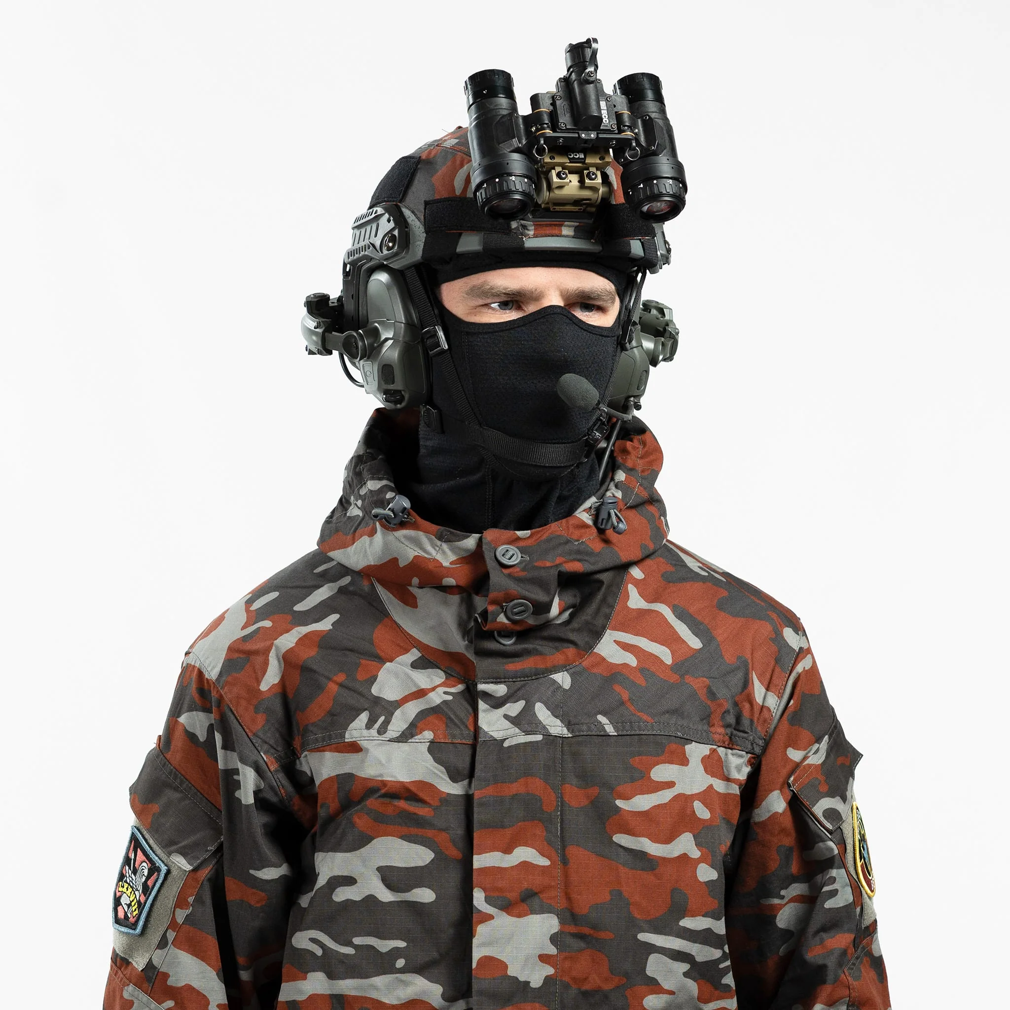Spetsnaz Urban Camo FAST Helmet Cover - Image 2