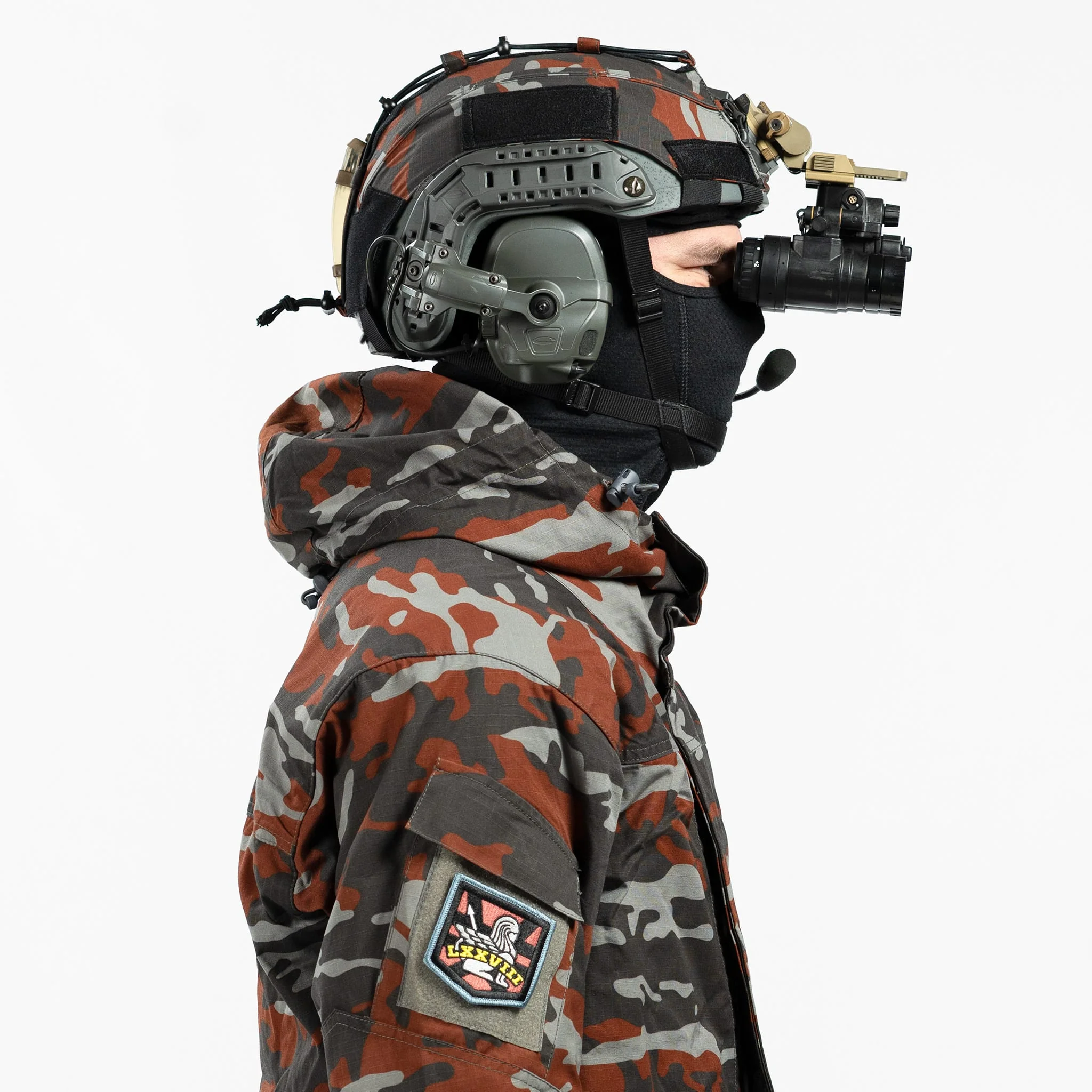 Spetsnaz Urban Camo FAST Helmet Cover - Image 4