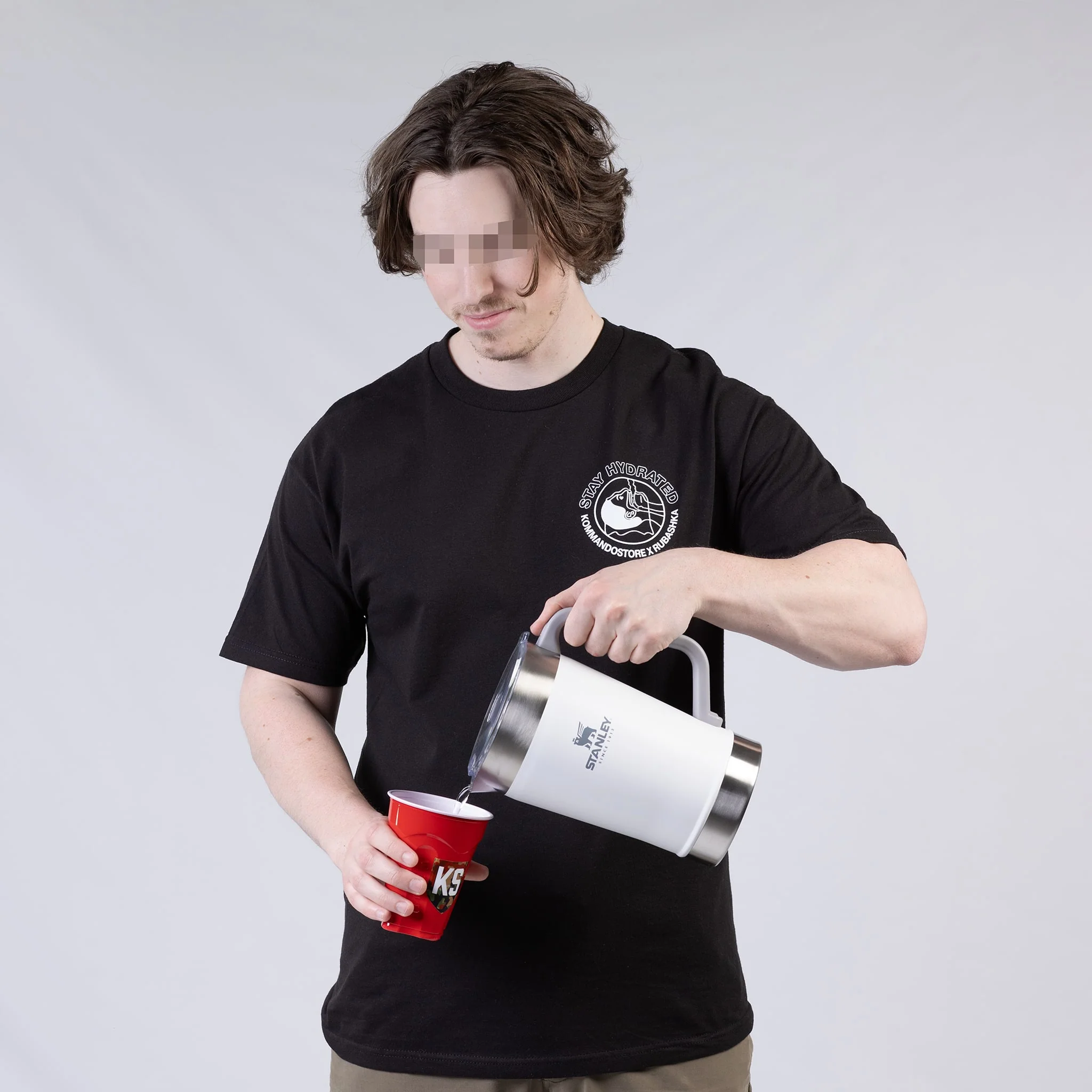 Stay Hydrated Rubashka x KommandoStore T-Shirt - Image 6