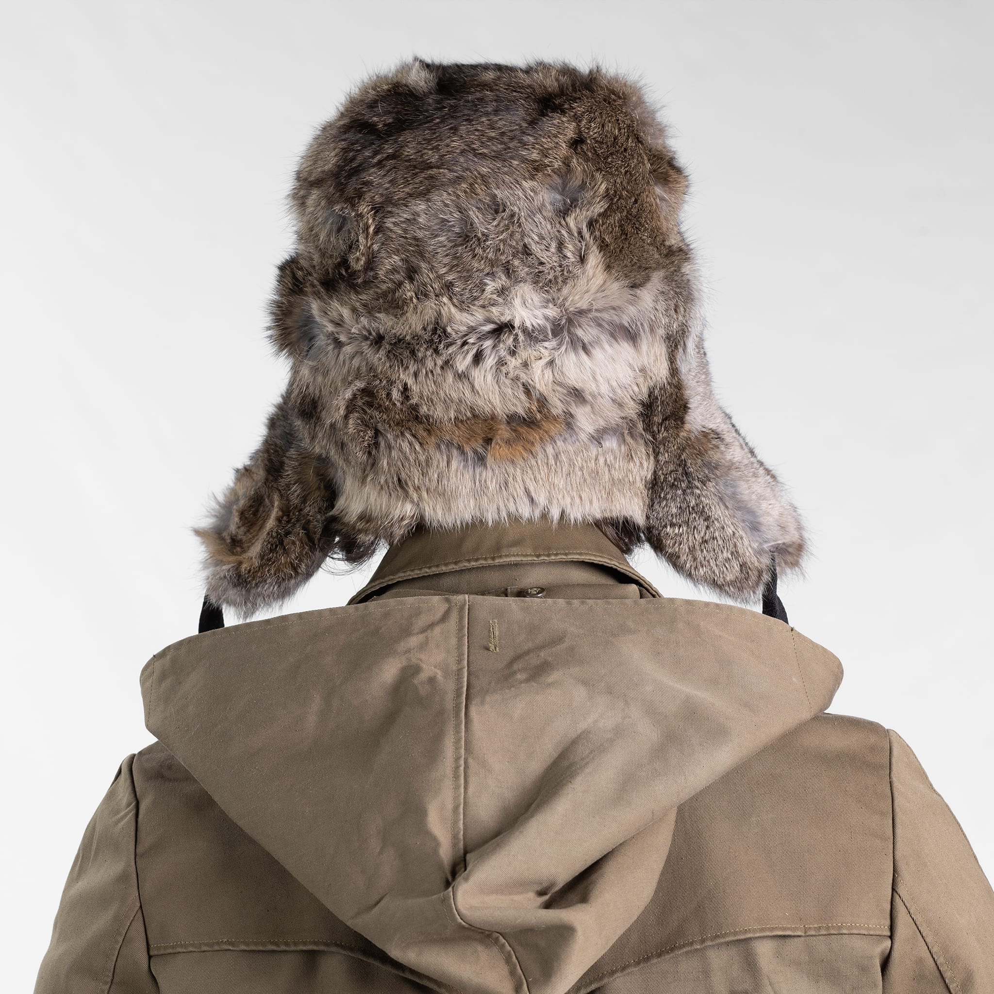 Ukrainian Rabbit Fur Ushanka - Image 13