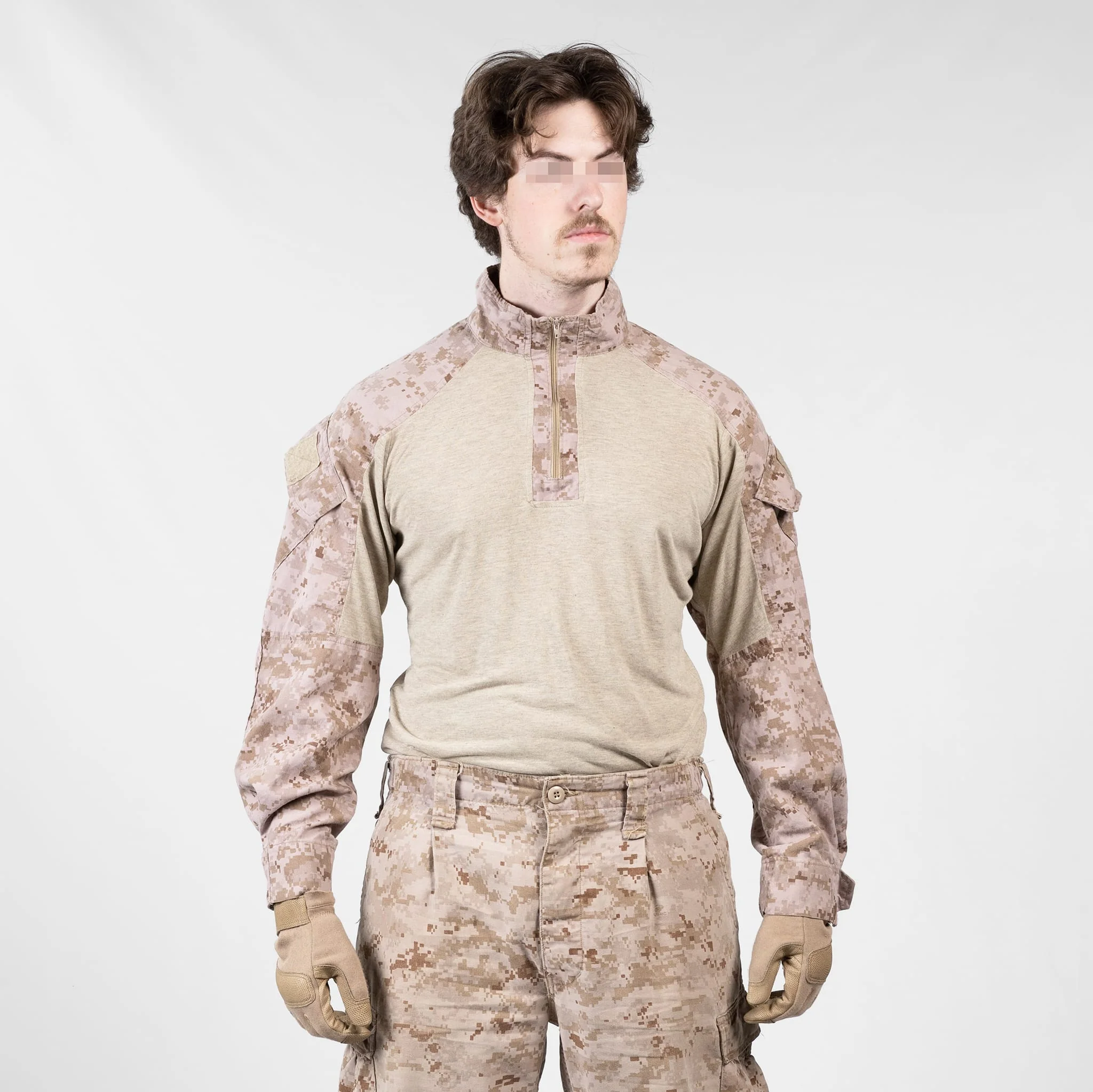 USMC FROG Desert MARPAT Combat Shirt - Image 2