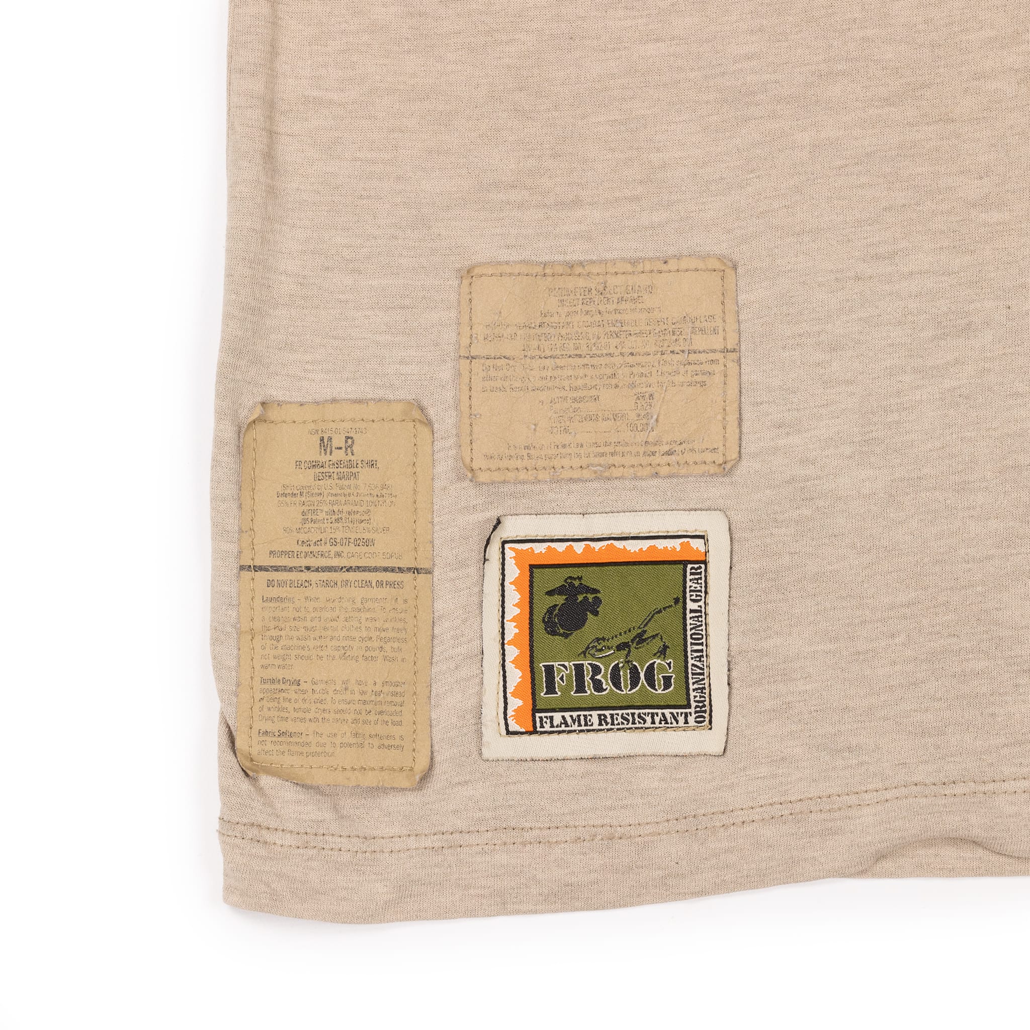 USMC FROG Desert MARPAT Combat Shirt - Image 5