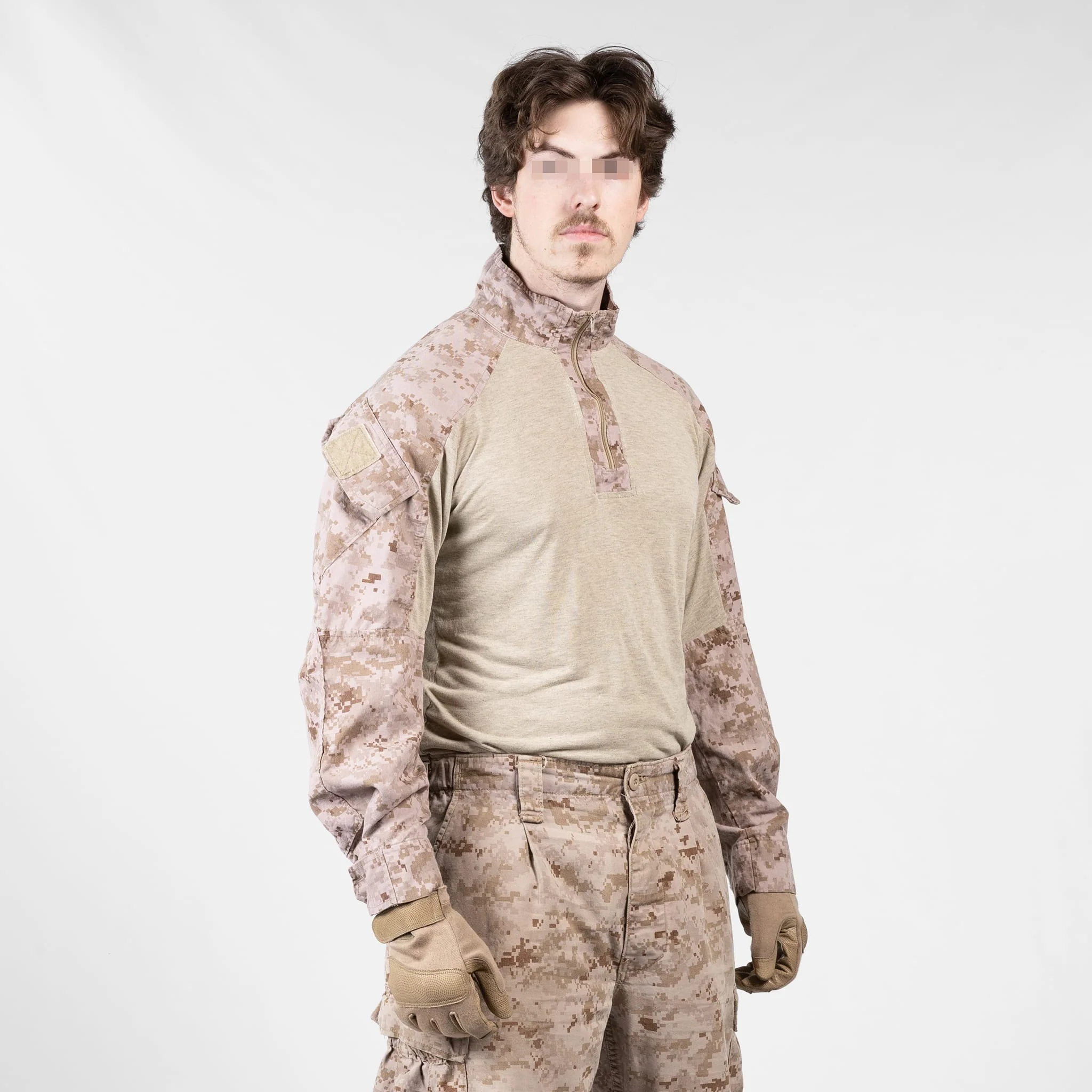 USMC FROG Desert MARPAT Combat Shirt - Image 7